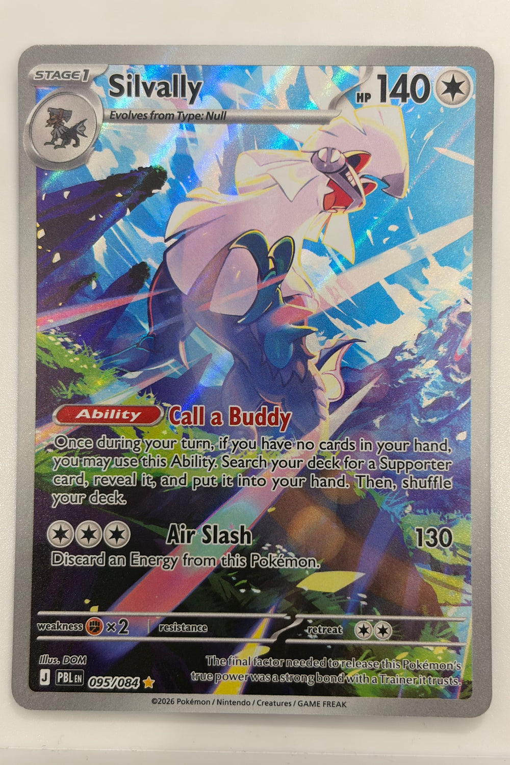 095/084 Silvally - Illustration Rare