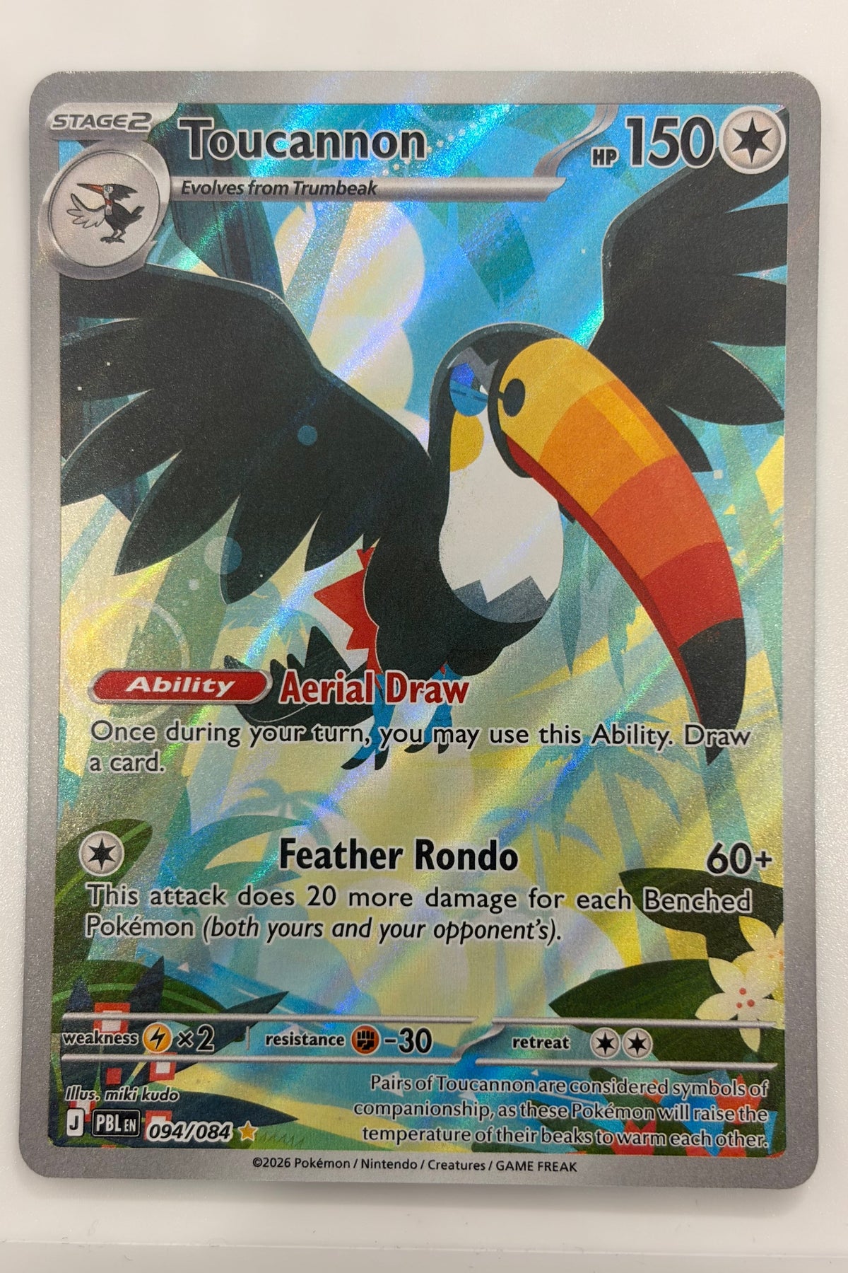094/084 Toucannon - Illustration Rare