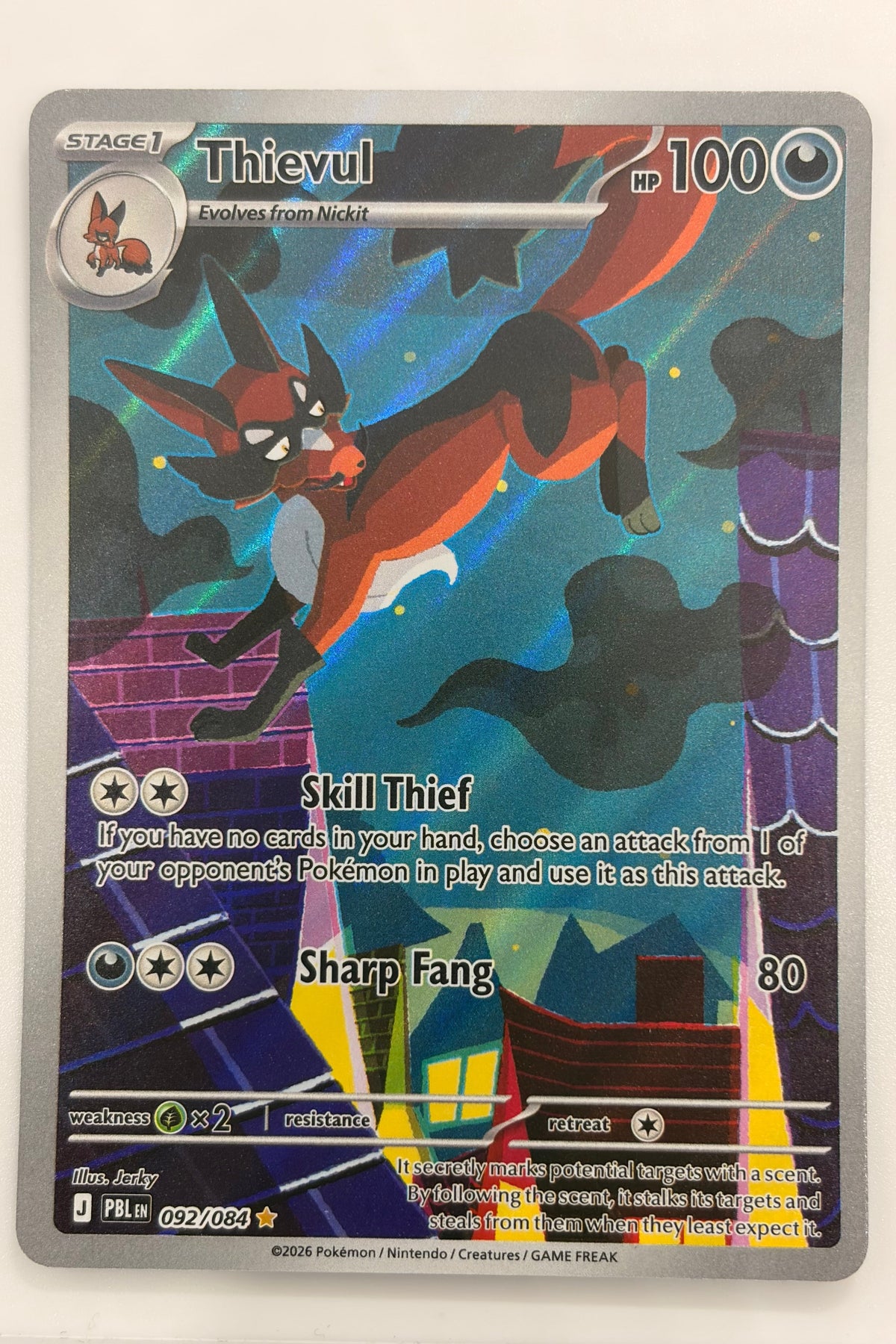092/084 Thievul - Illustration Rare