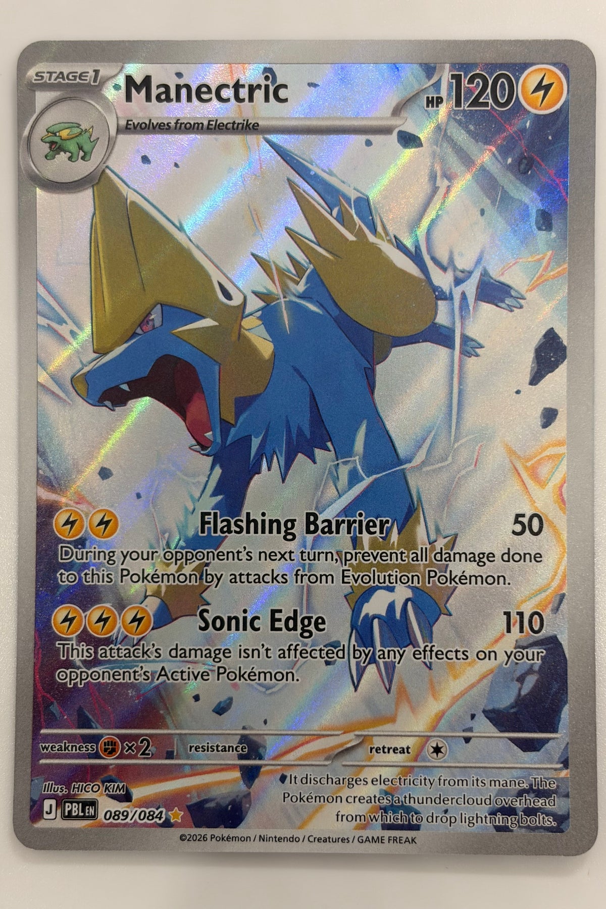 089/084 Manectric - Illustration Rare