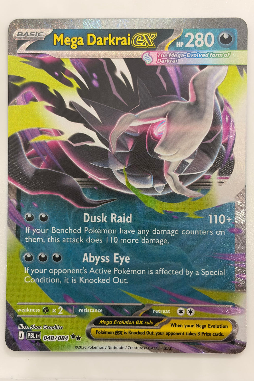 048/084 Mega Darkrai ex - Double Rare