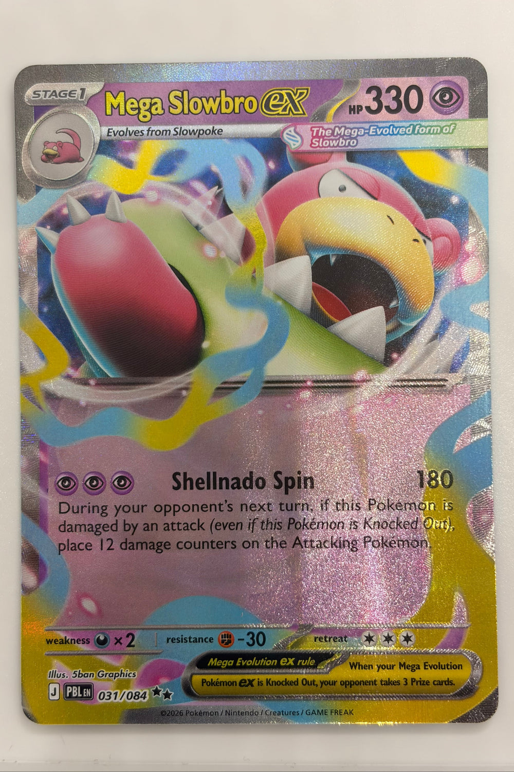 031/084 Mega Slowbro ex - Double Rare