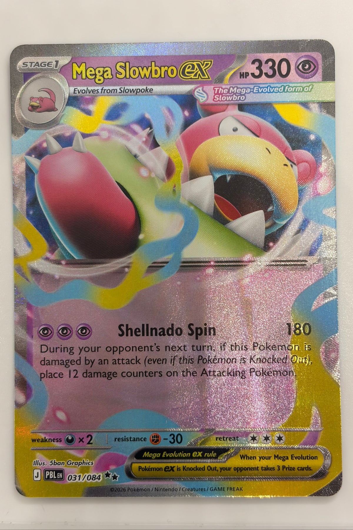 031/084 Mega Slowbro ex - Double Rare