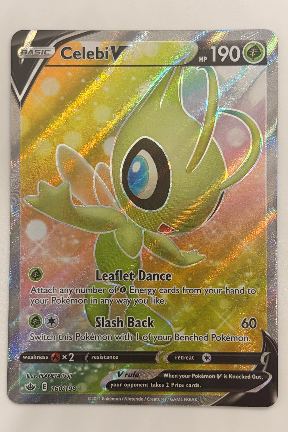 160/198 Celebi V - Rare Ultra