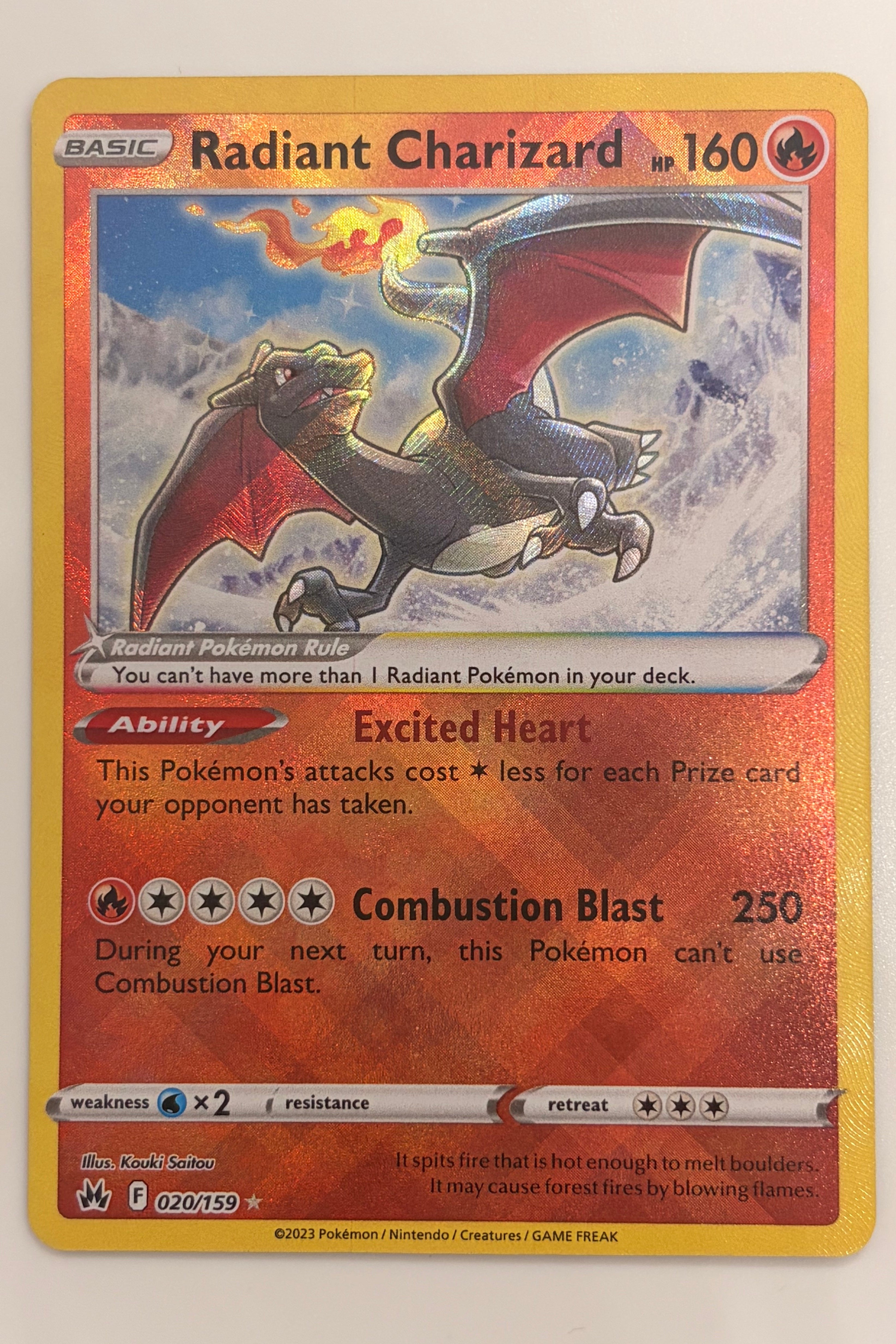 020/159 Radiant Charizard - Radiant Rare