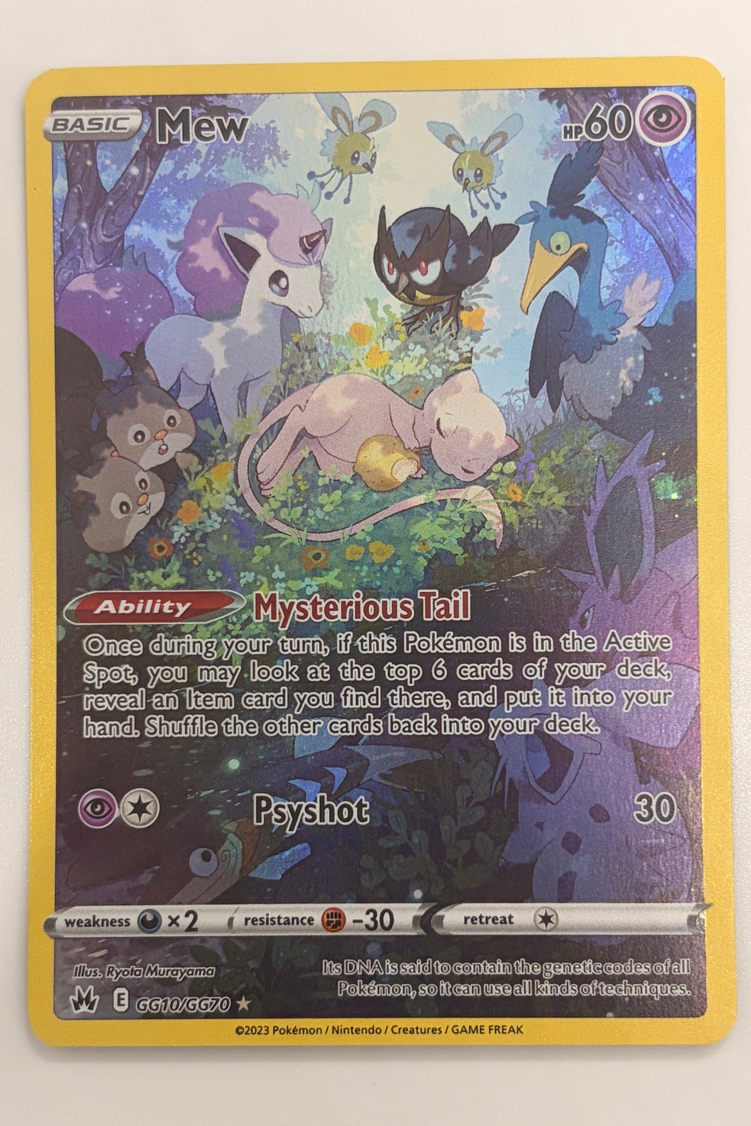 GG10/GG70 Mew - Rare Holo
