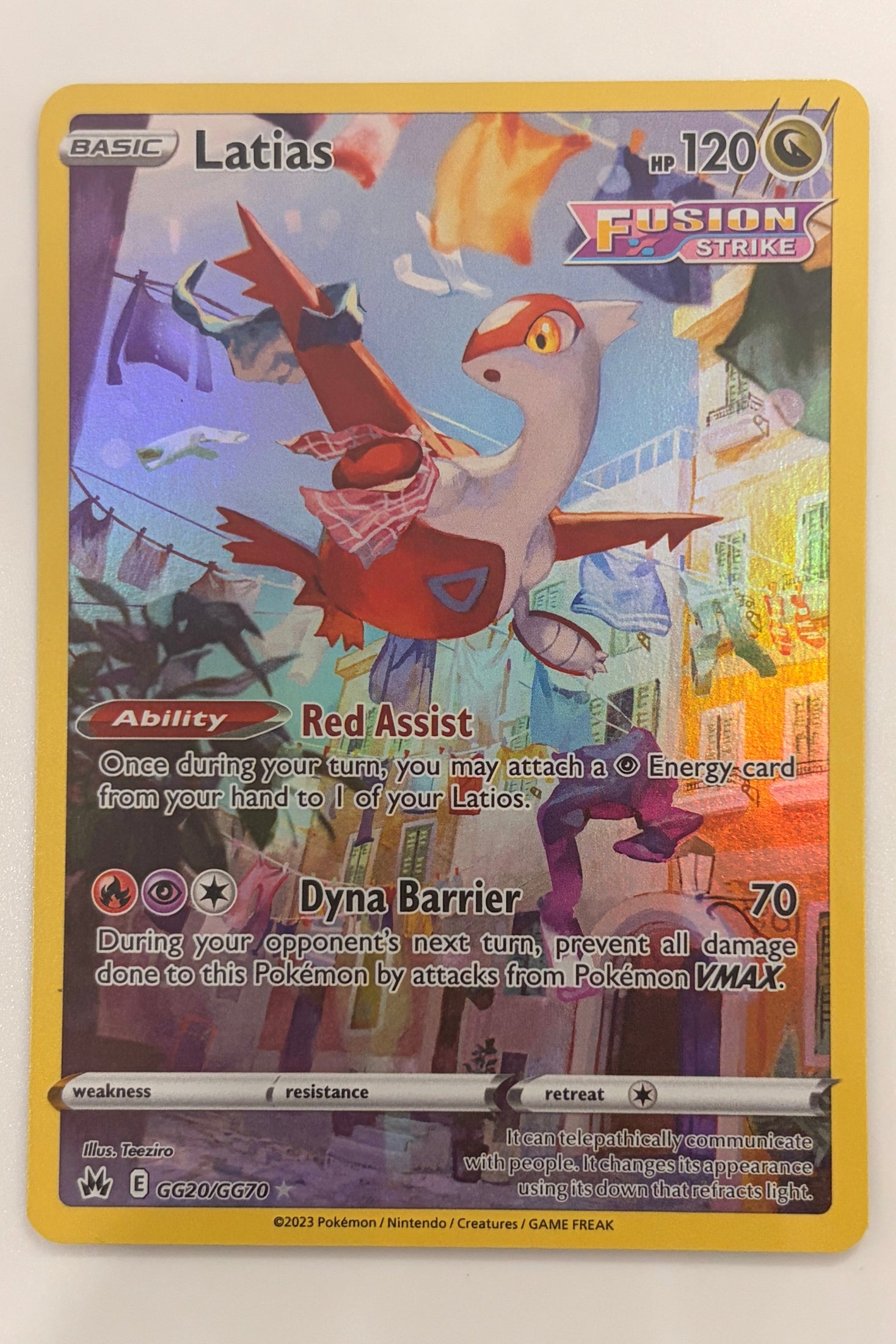 GG20/GG70 Latias - Rare Holo