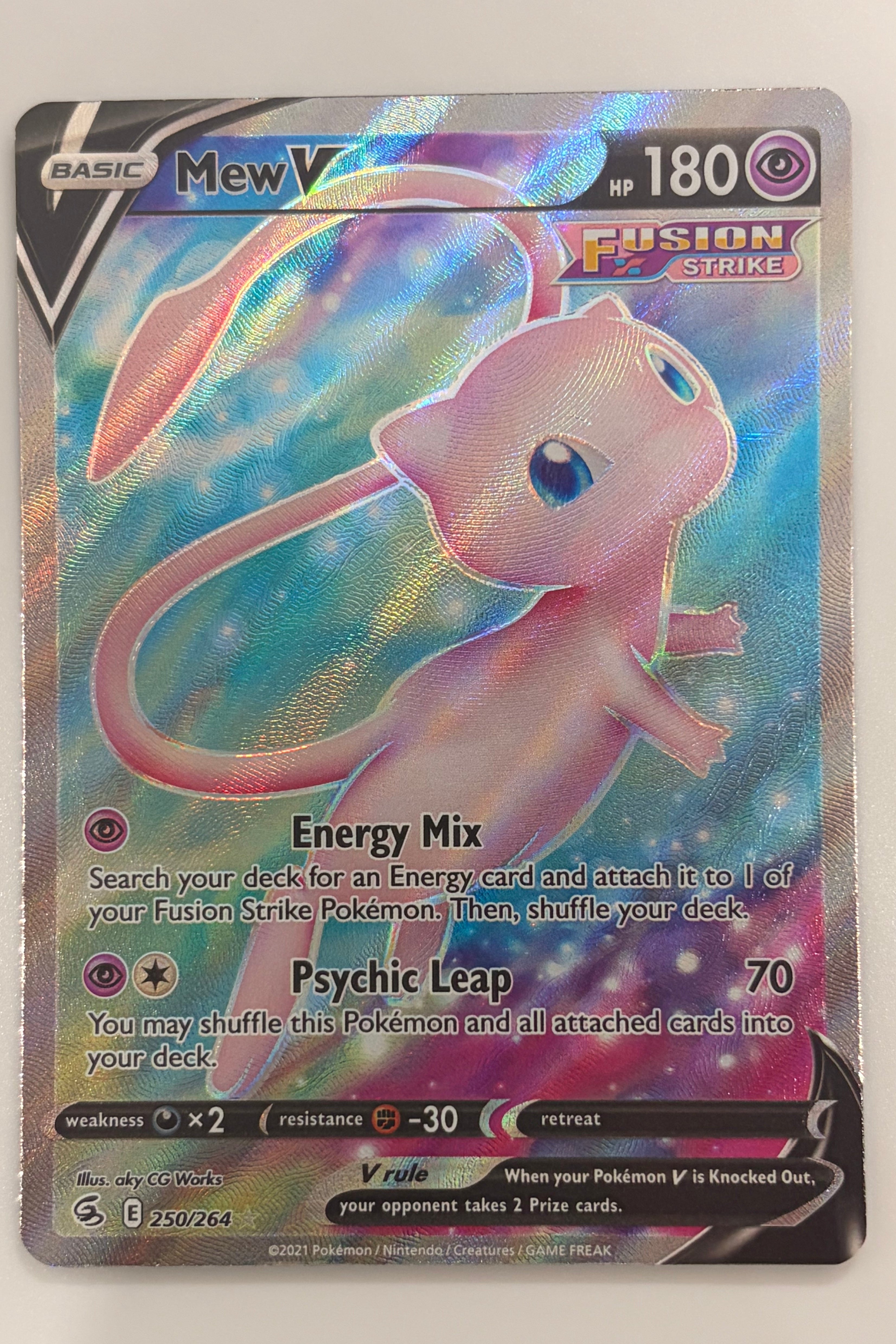 250/264 Mew V - Rare Ultra
