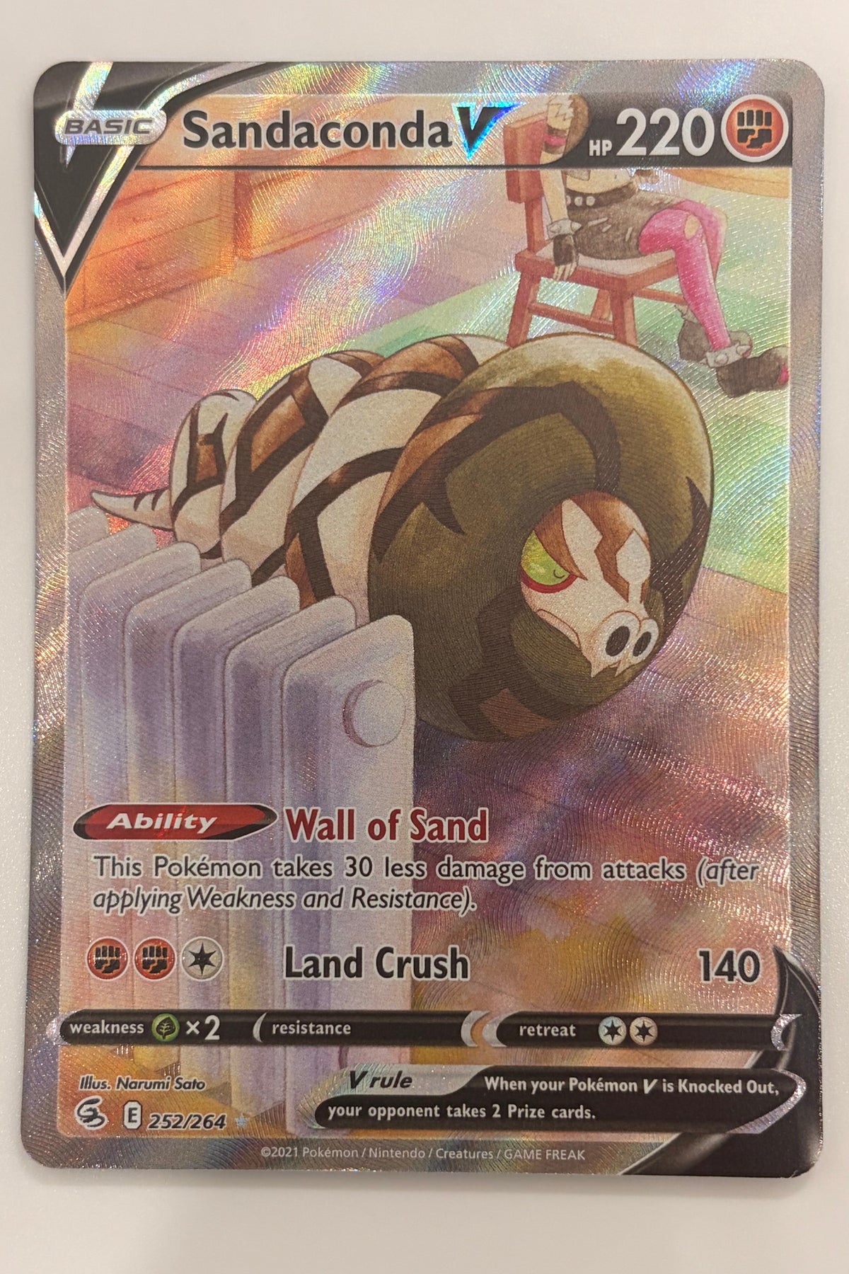 252/264 Sandaconda V - Rare Ultra