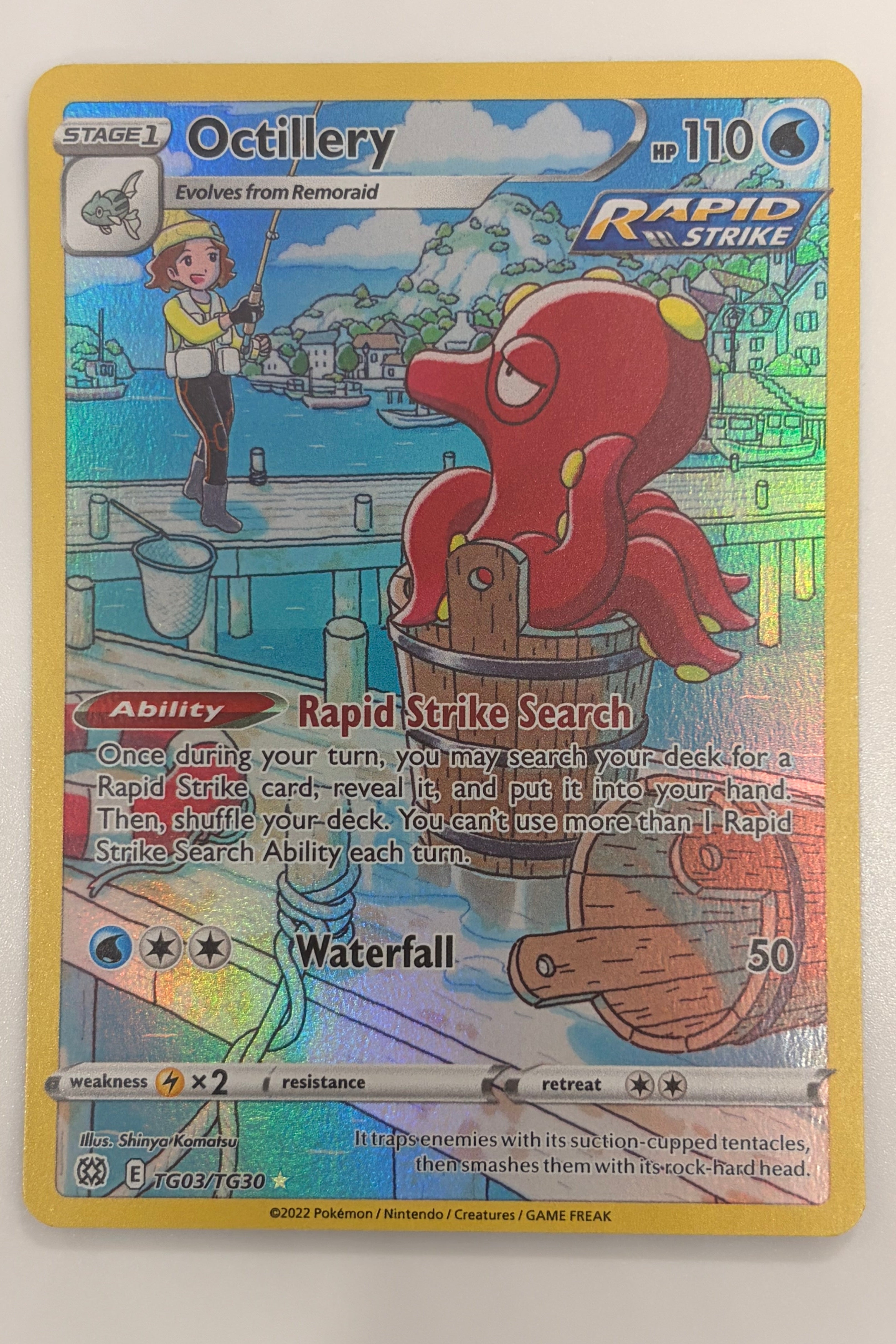TG03/TG30 Octillery - Rare Holo