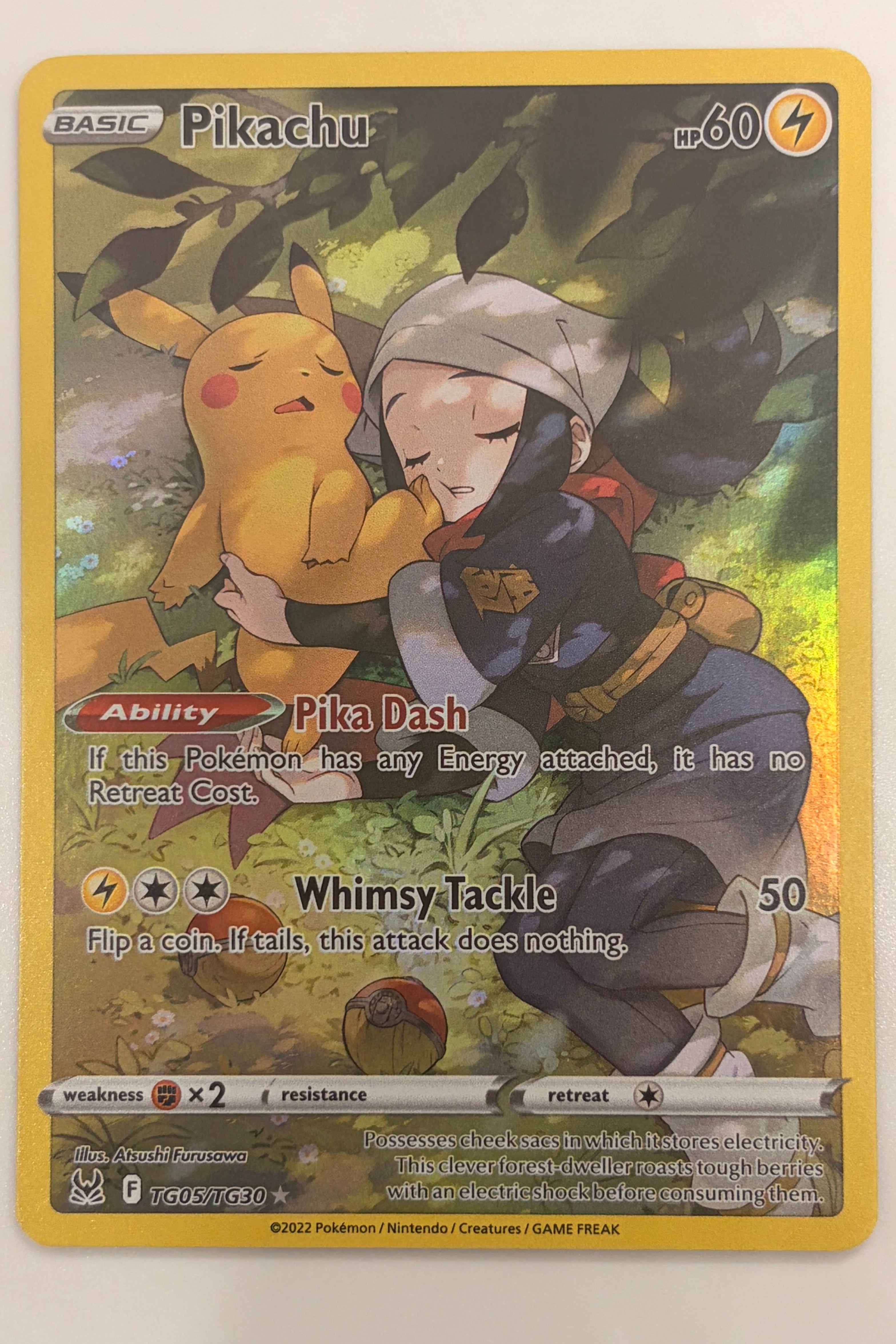 TG05/TG30 Pikachu - Rare Holo