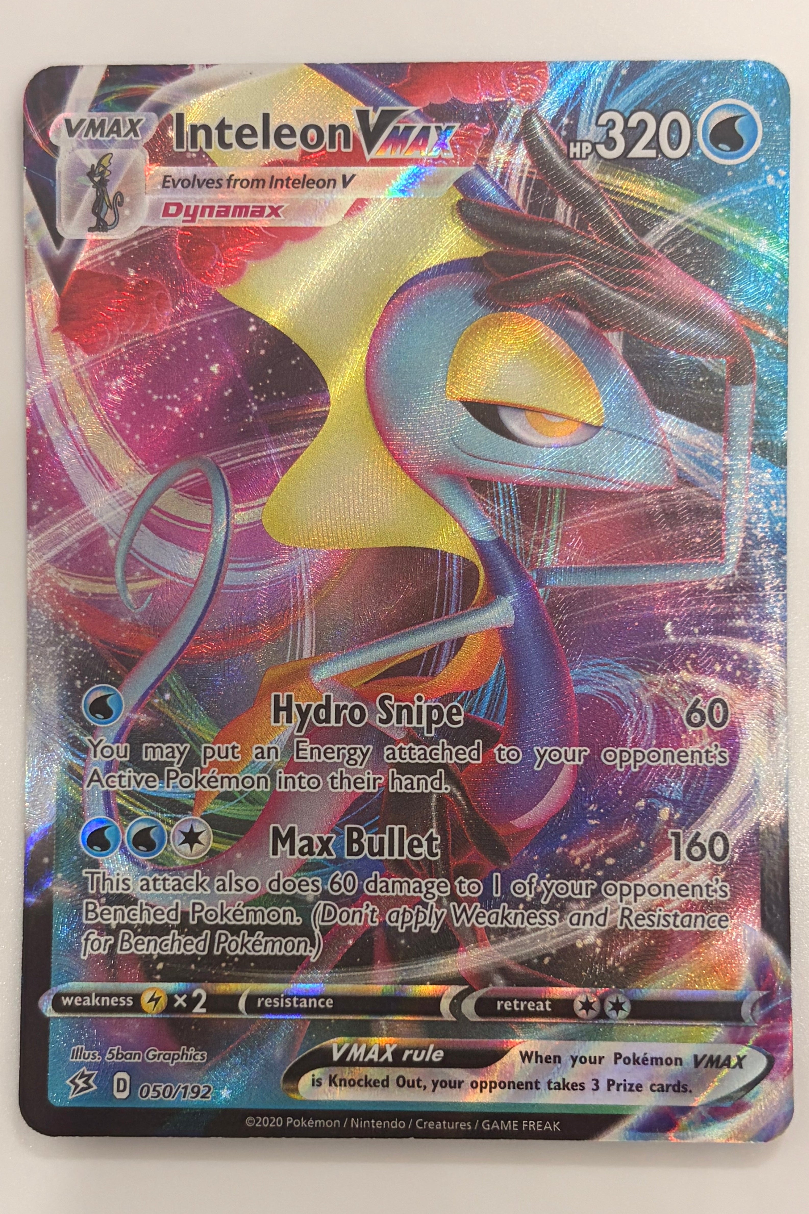 050 / 192 Inteleon VMAX - Ultra Rare