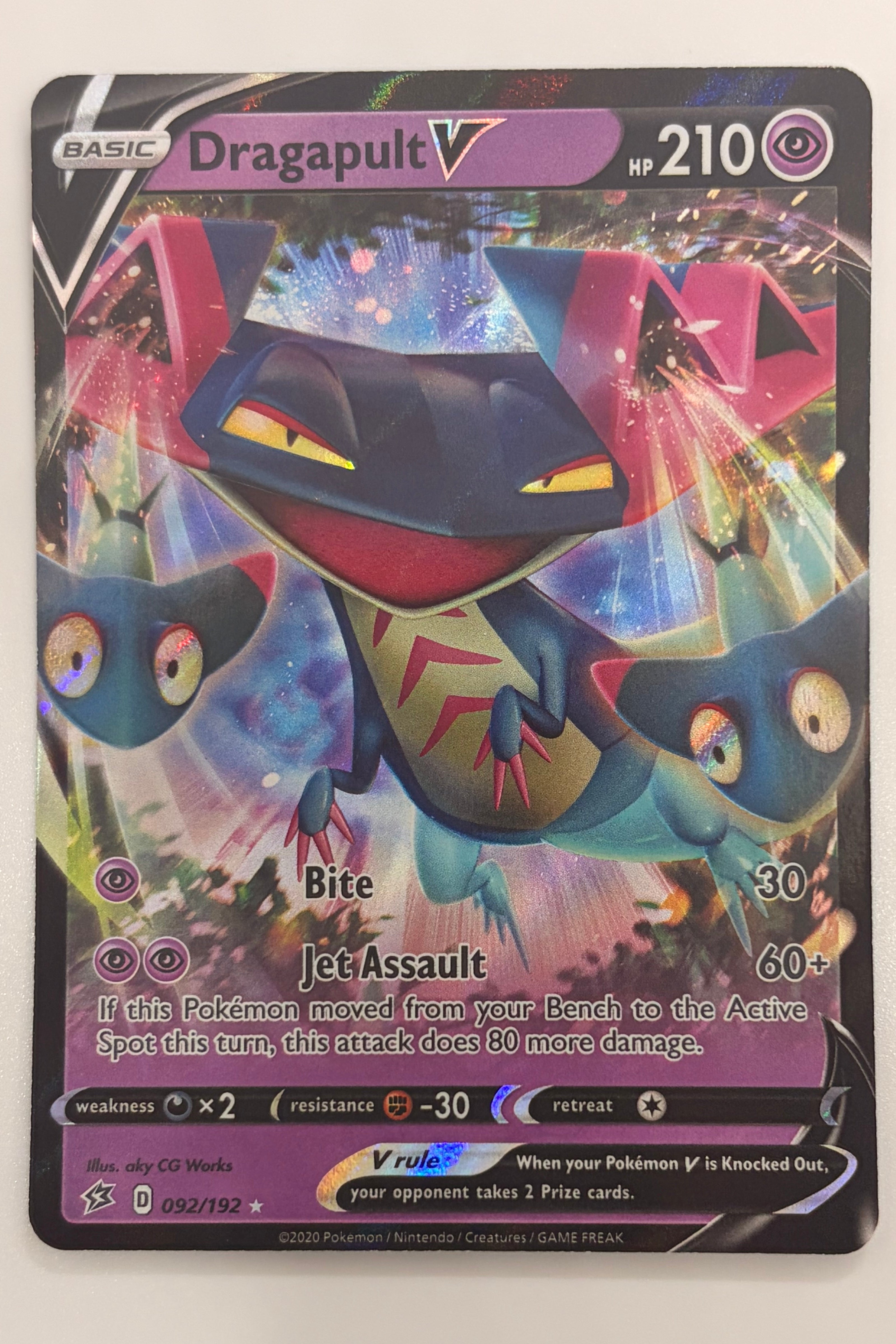 092 / 192 Dragapult V - Ultra Rare