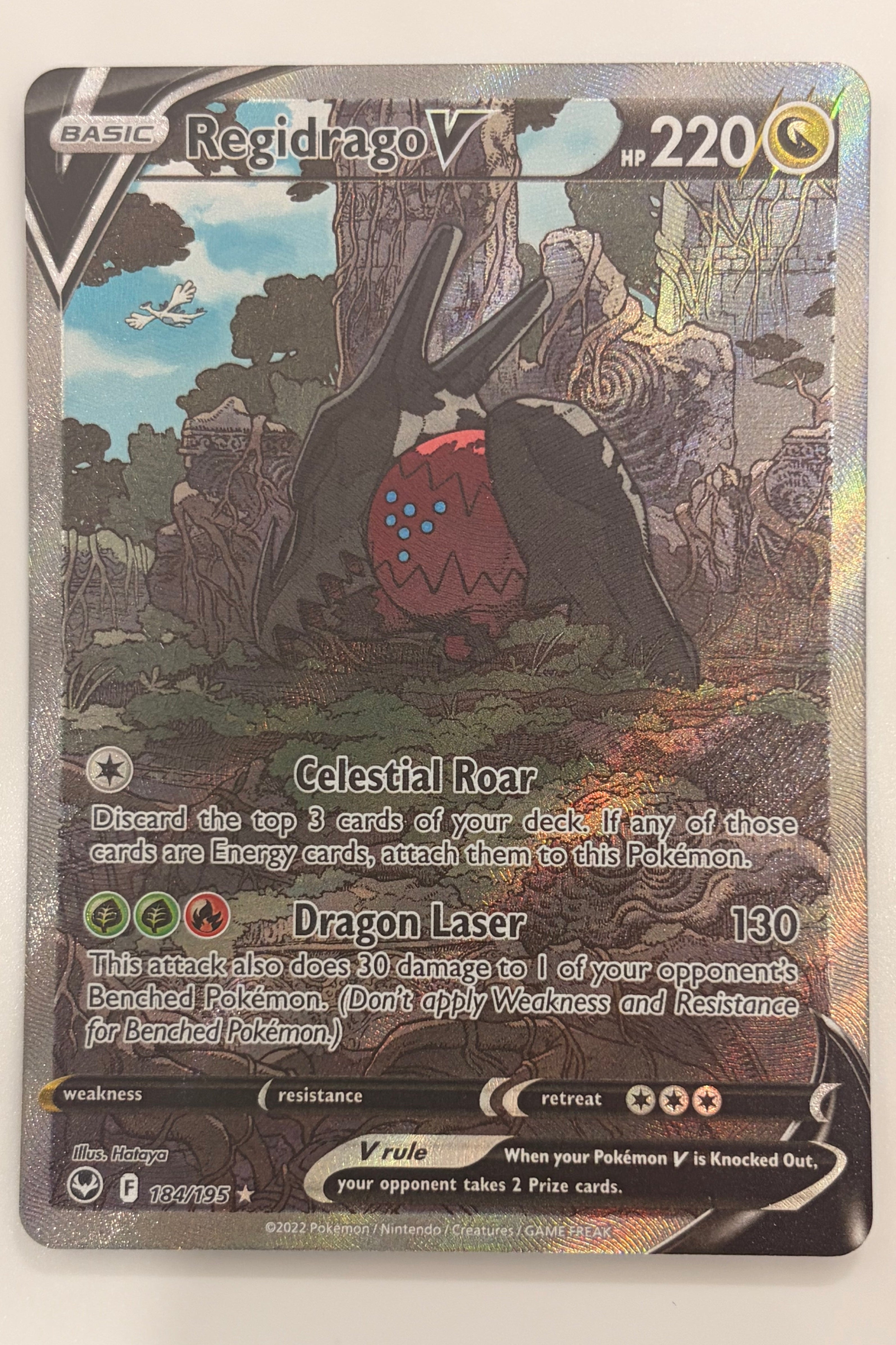 184/195 Regidrago V - Rare Ultra