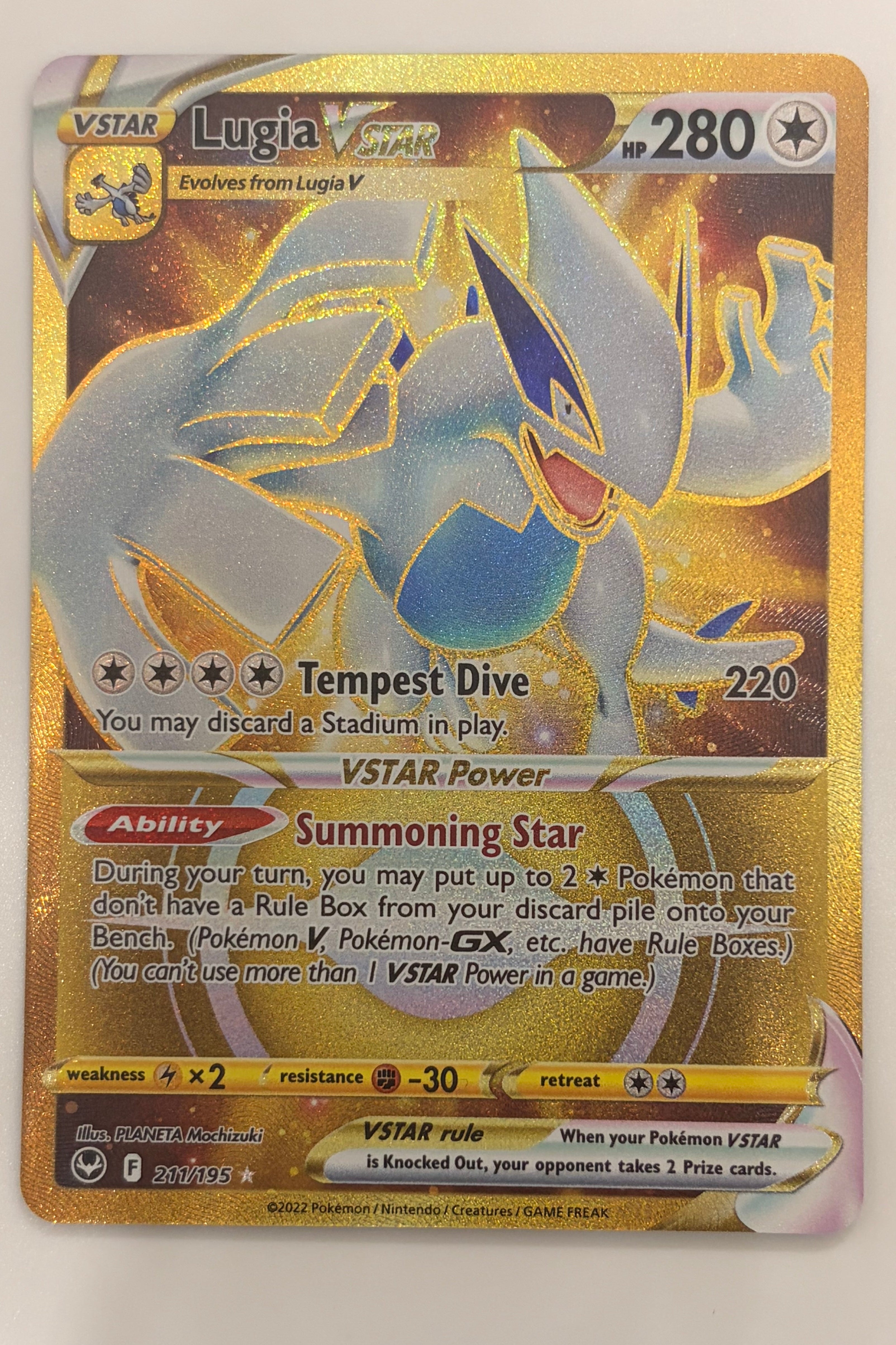 211/195 Lugia VSTAR - Rare Secret