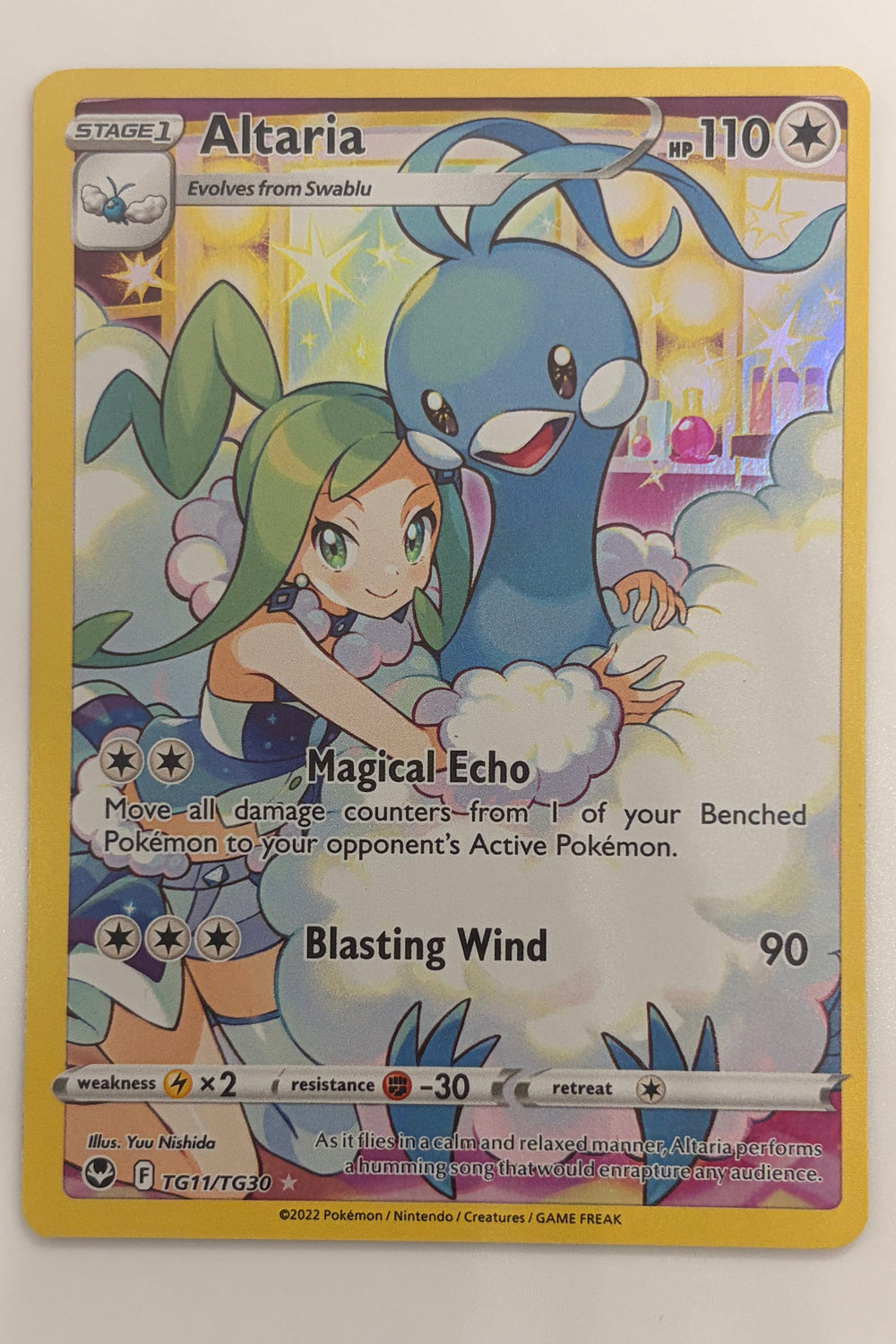TG11/TG30 Altaria - Rare Holo