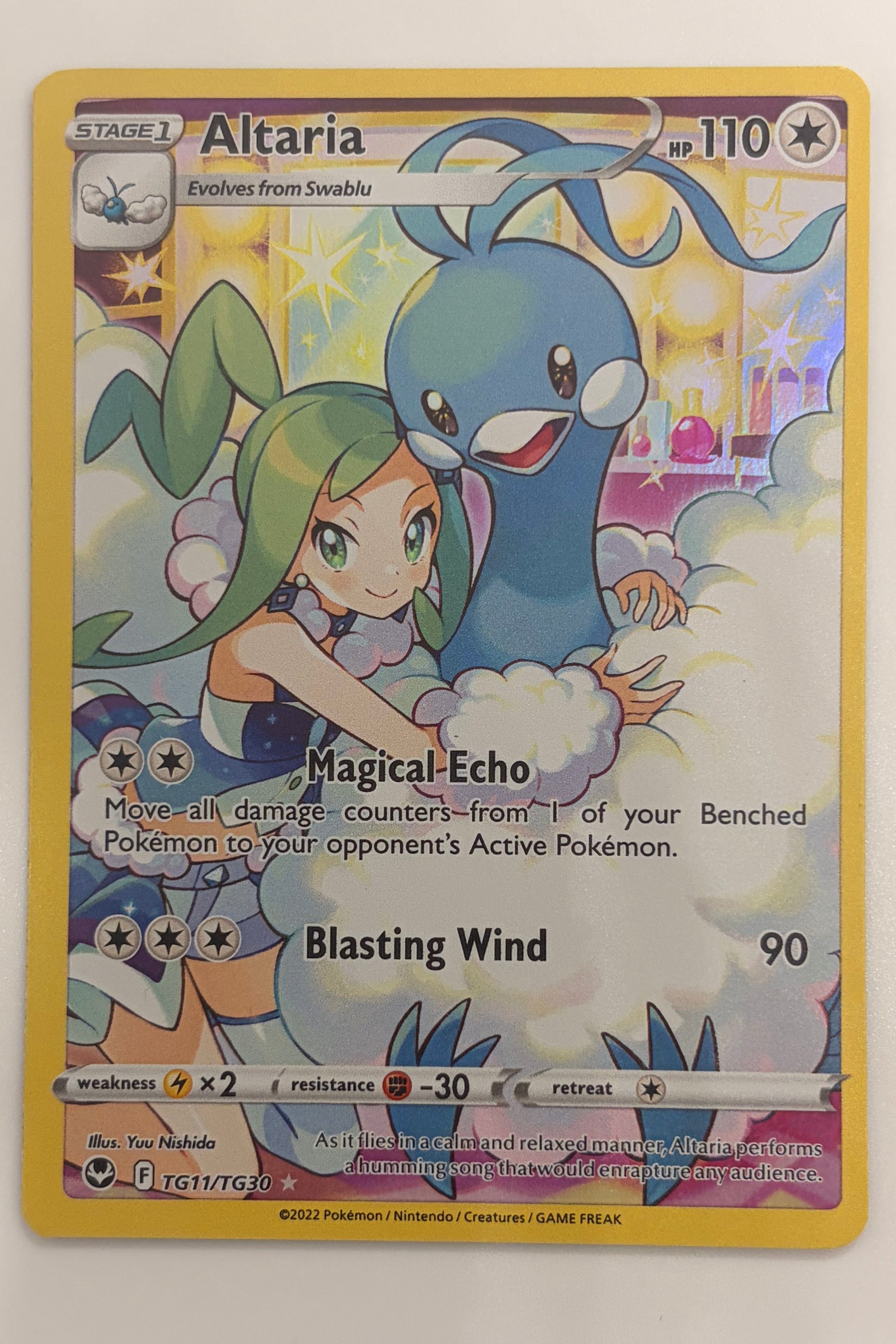 TG11/TG30 Altaria - Rare Holo