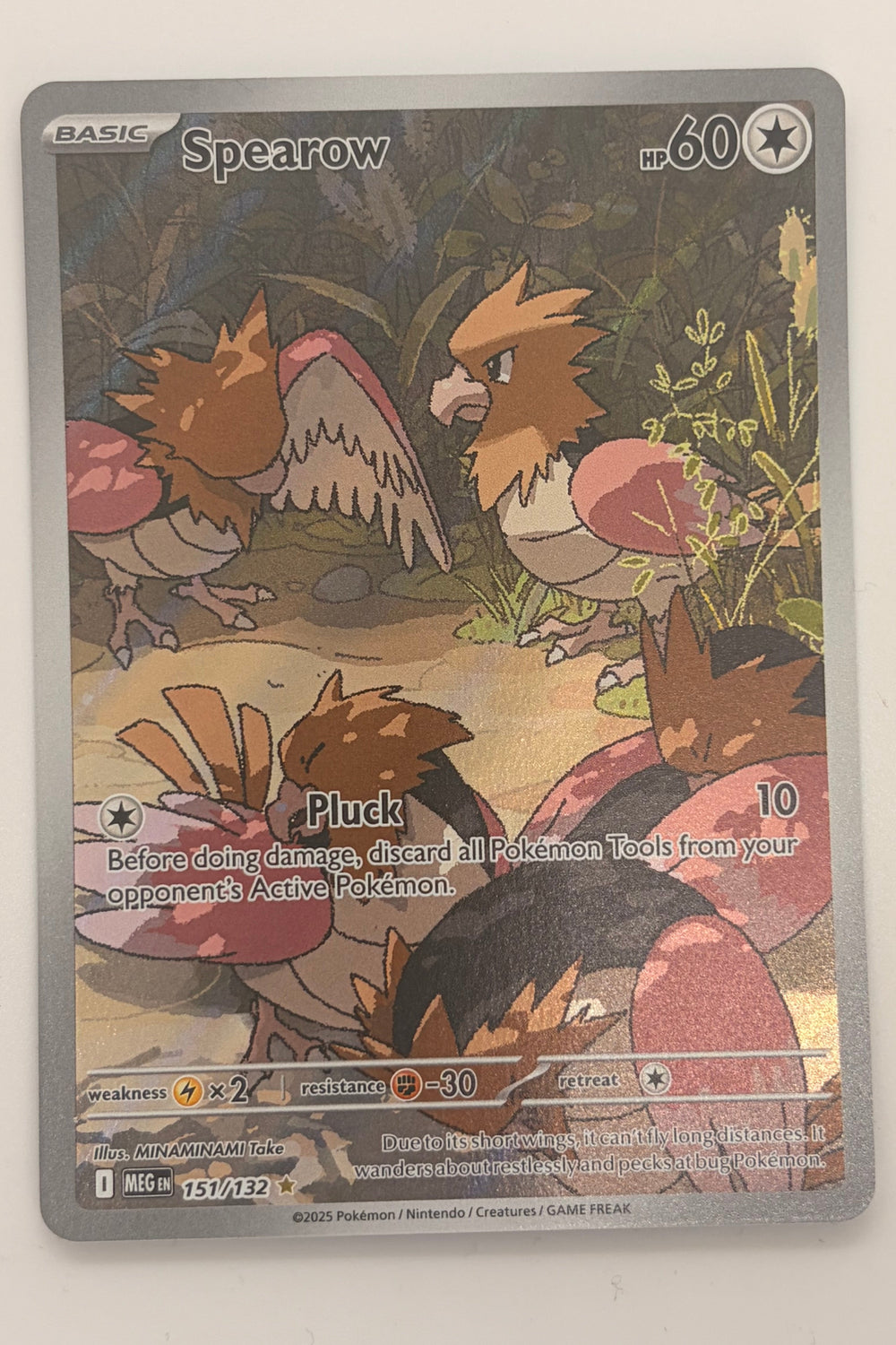 151/132 Spearow - Illustration Rare