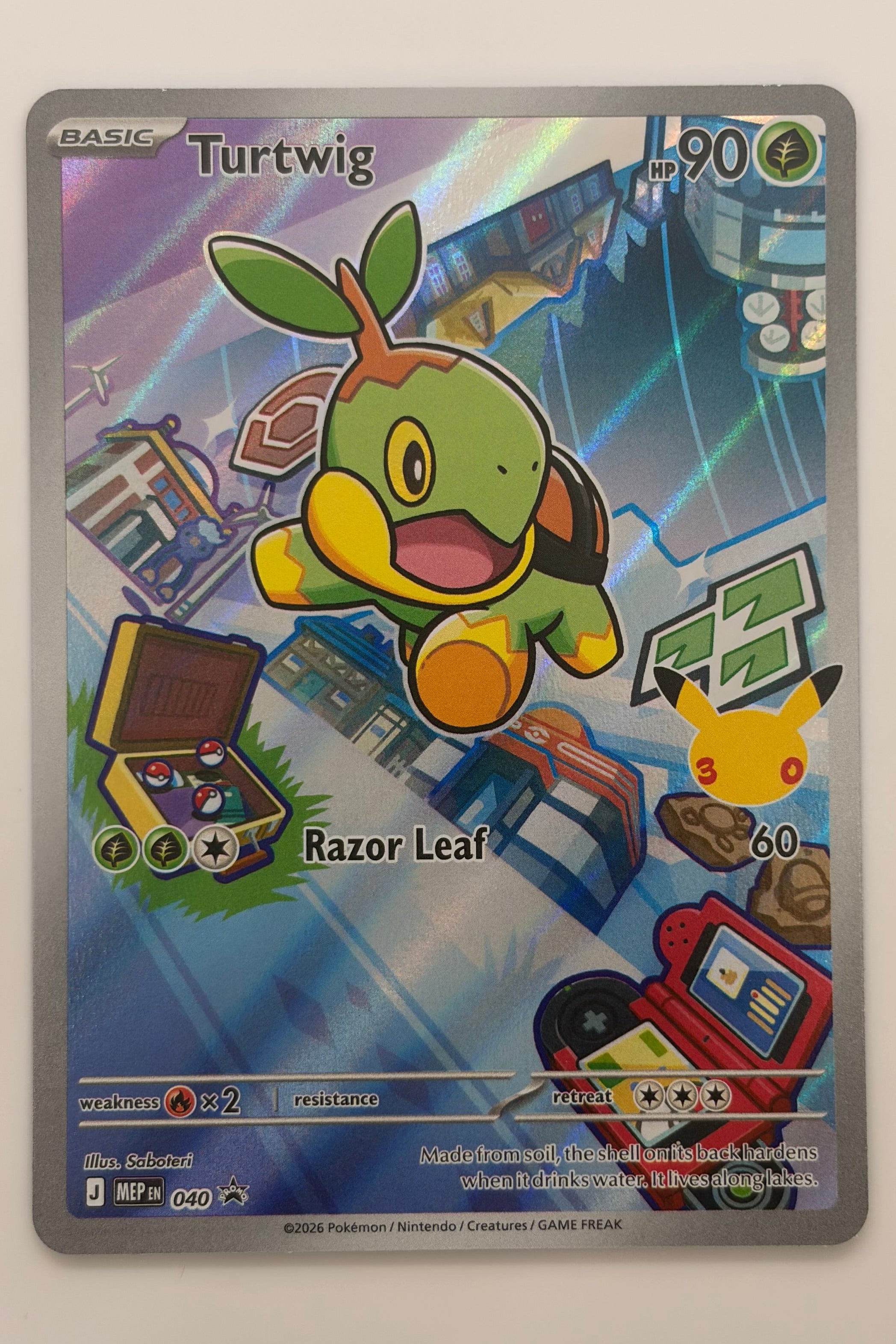 First Partner Illustration Collection - Sinnon Gen 4- Black Star Promo NM