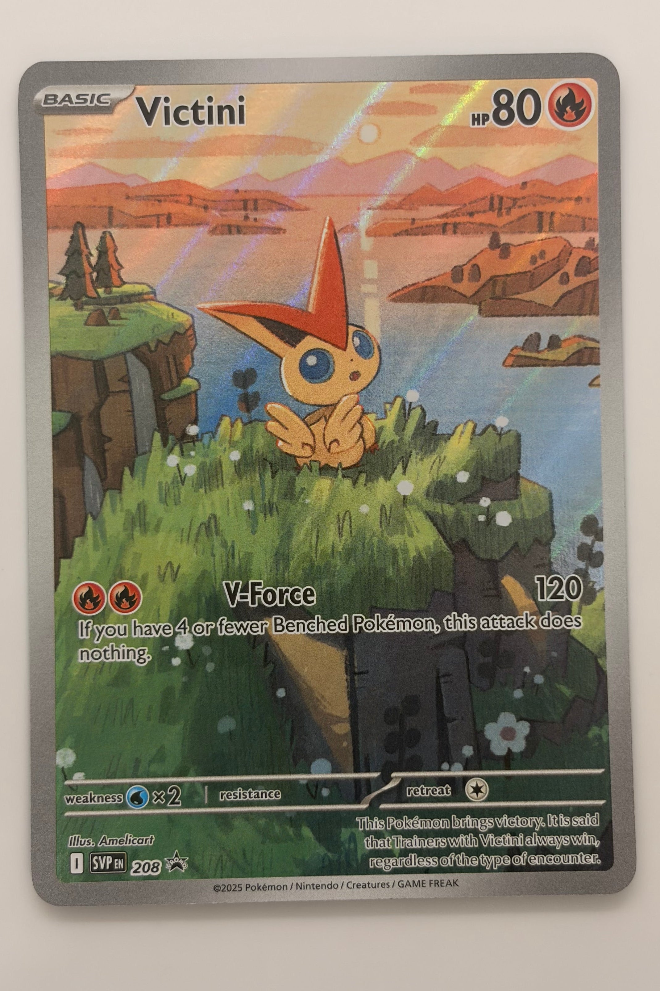 Victini SVP 208 -  Black Star Promo NM