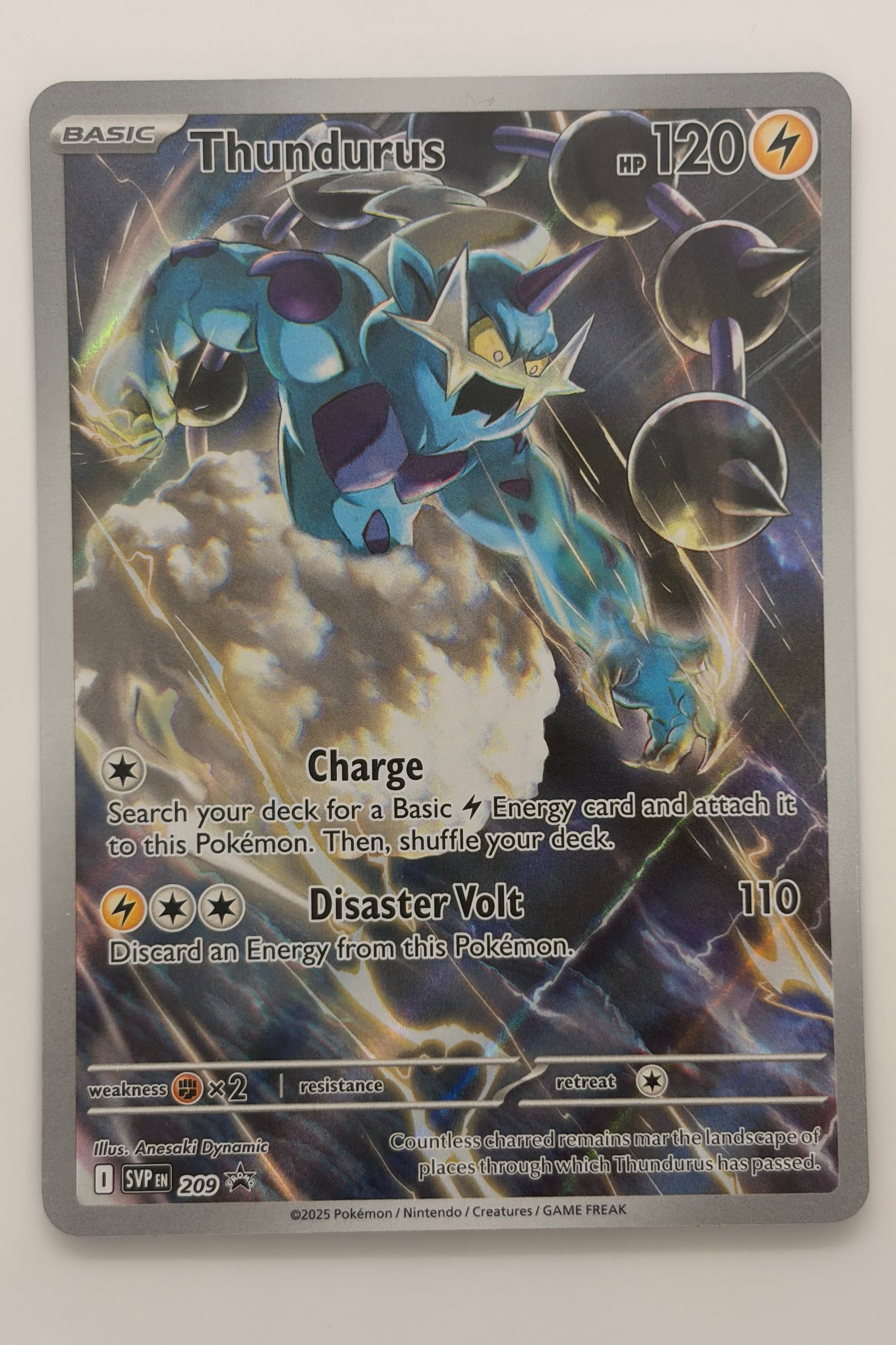 Thundurus & Tornadus SVP 209 & 210 -  Black Star Promo NM