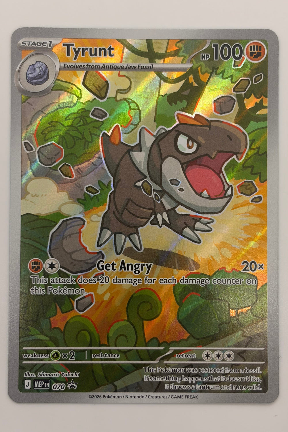 Tyrunt MEP 070 -  Black Star Promos NM