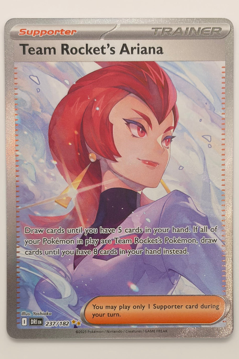 237/182 Team Rocket's Ariana - Special Illustration Rare