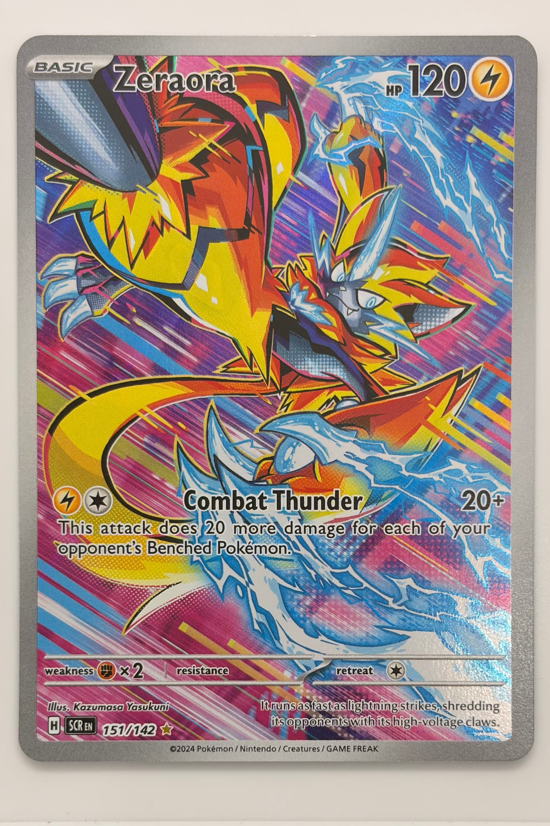 151/142 Zeraora - Illustration Rare