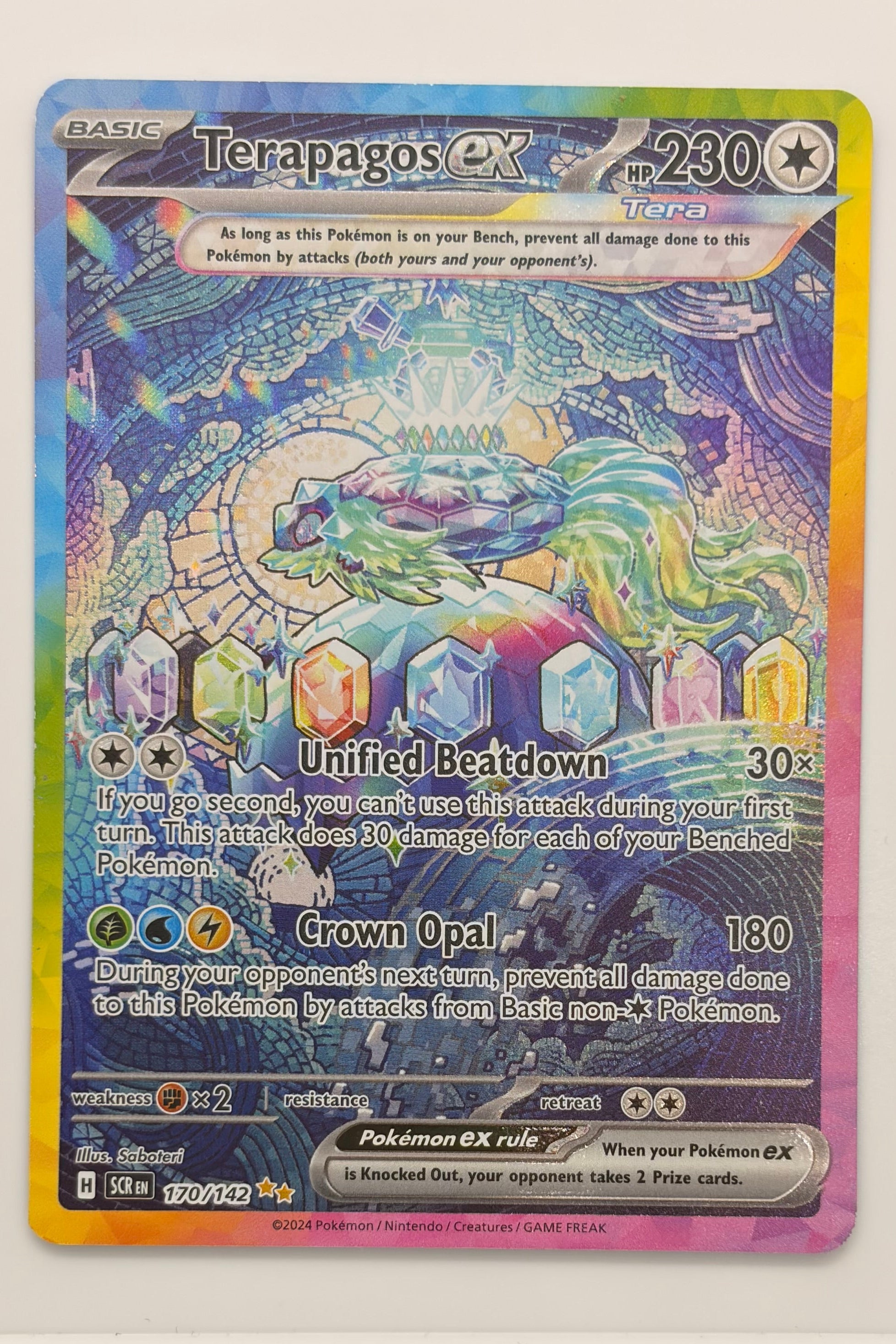 170/142 Terapagos ex - Special Illustration Rare