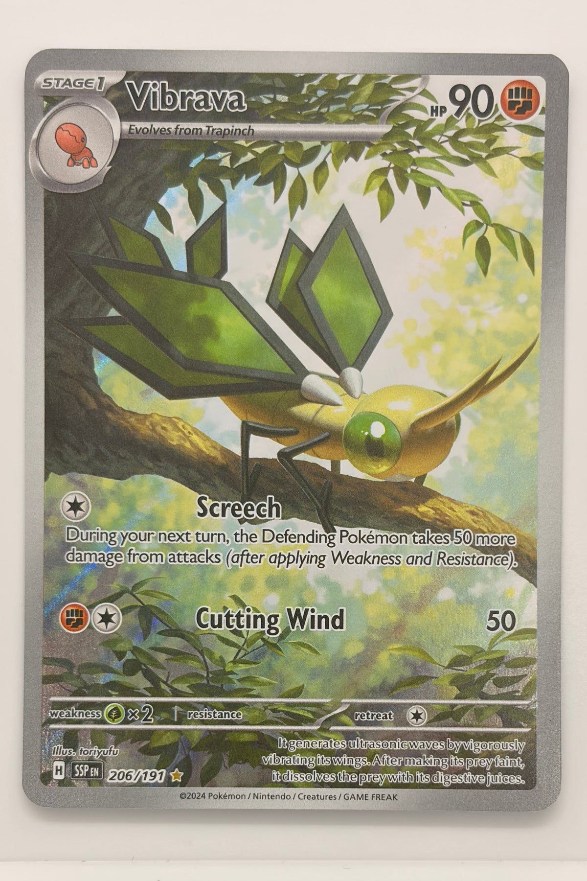 206/191 Vibrava - Illustration Rare