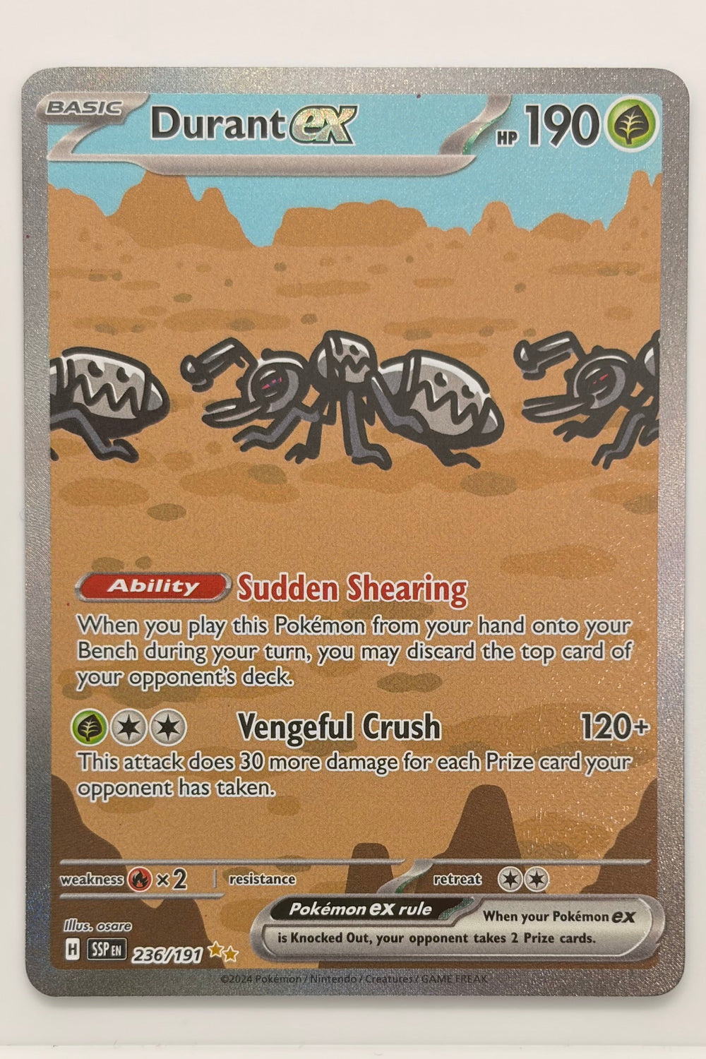 236/191 Durant ex - Special Illustration Rare
