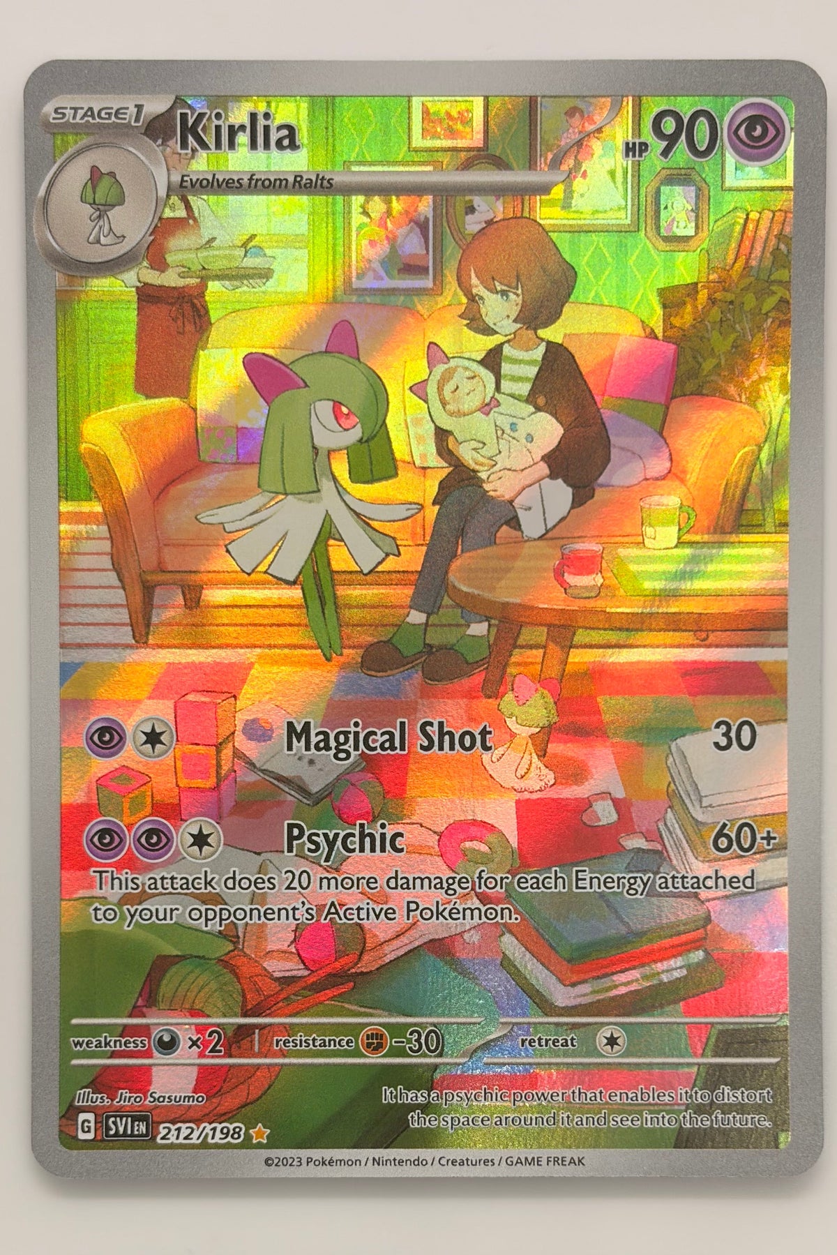 212/198 Kirlia - Illustration Rare
