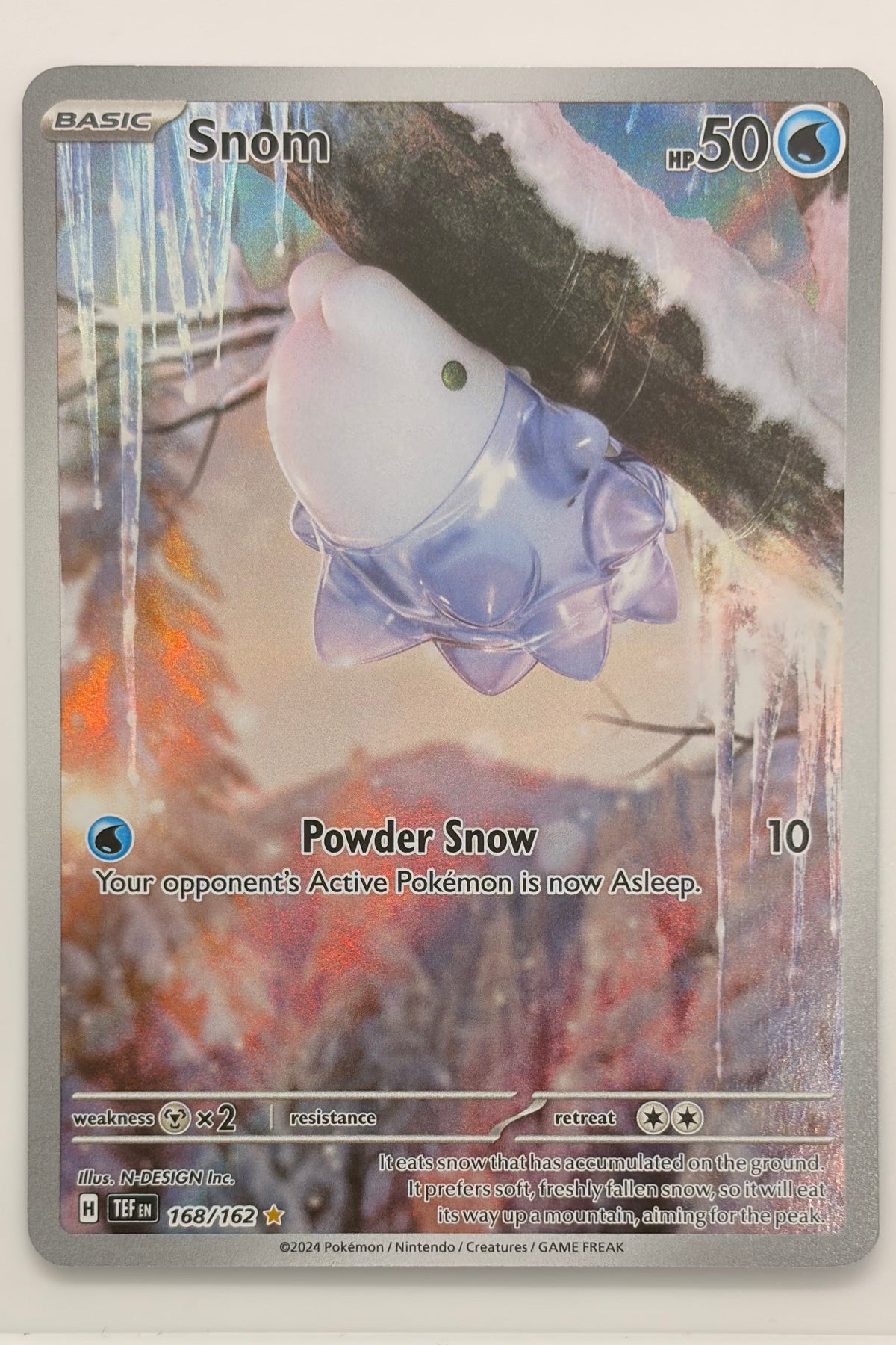 168/162 Snom - Illustration Rare
