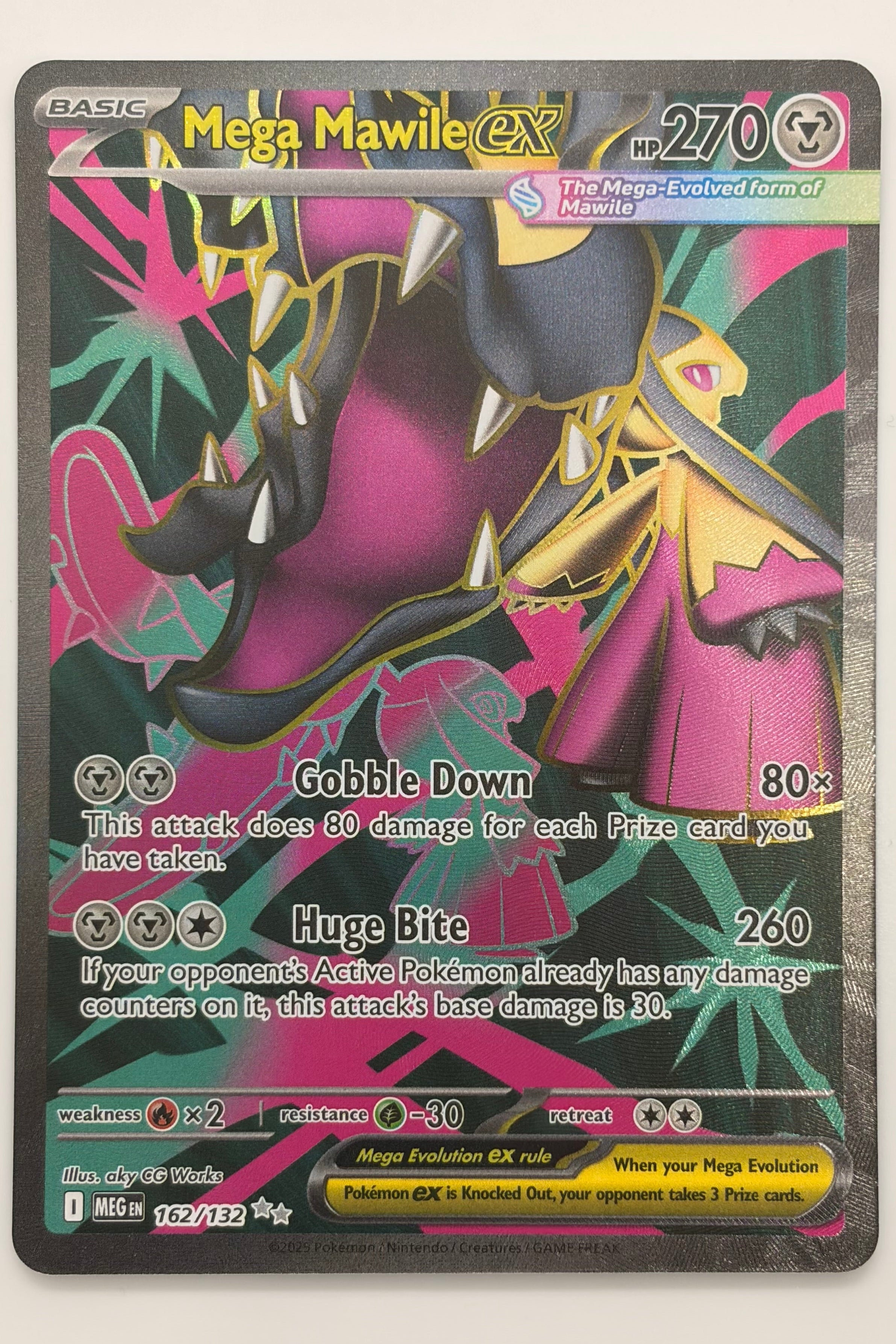 162/132 Mega Mawile ex - Ultra Rare