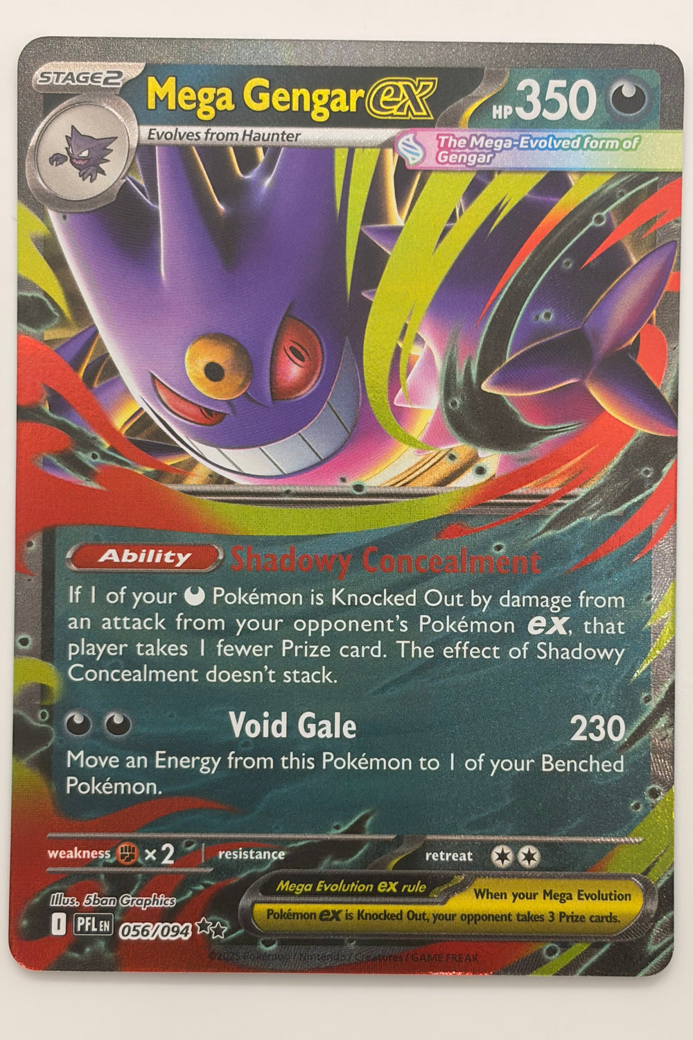 056/094 Mega Gengar ex - Double Rare