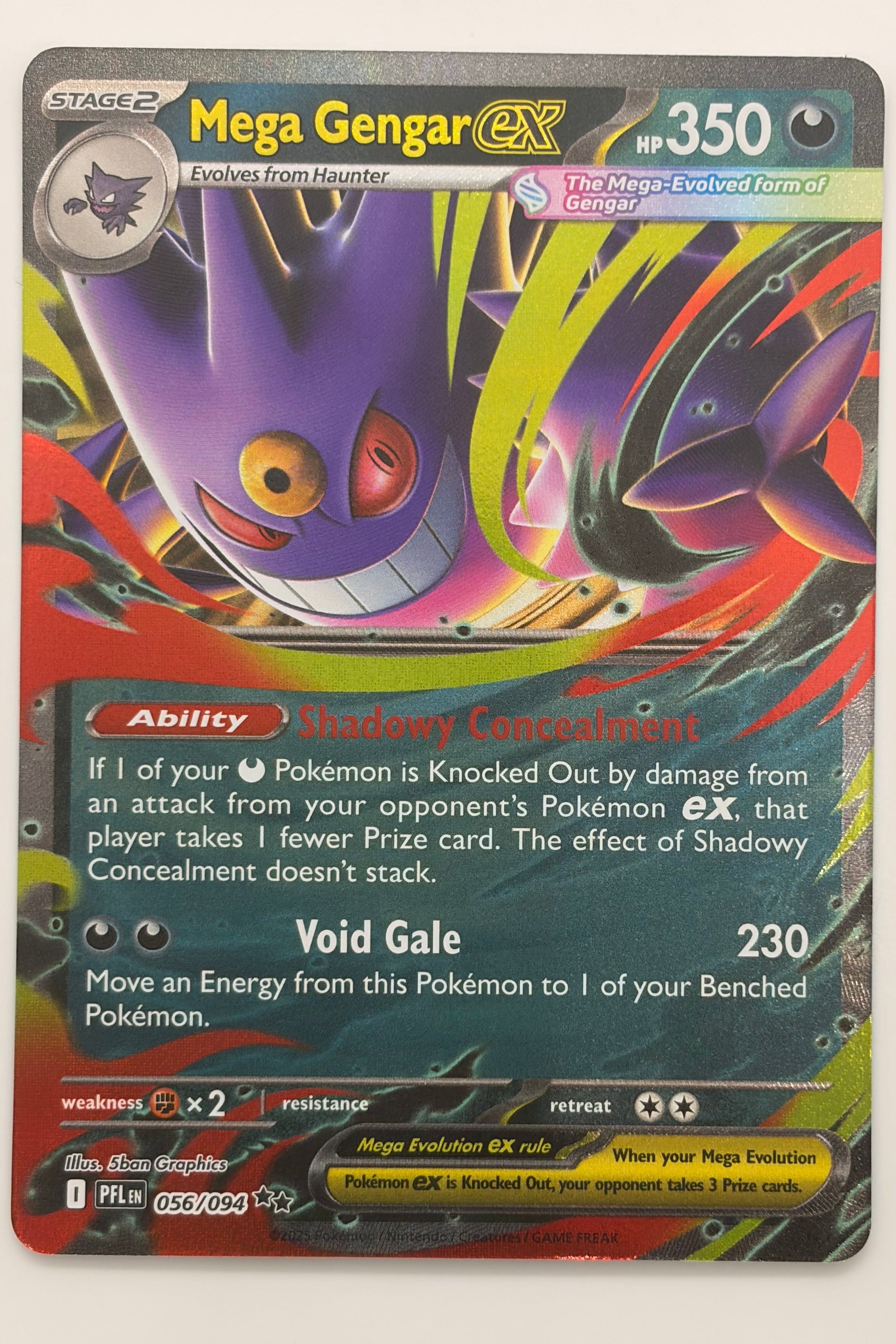 056/094 Mega Gengar ex - Double Rare