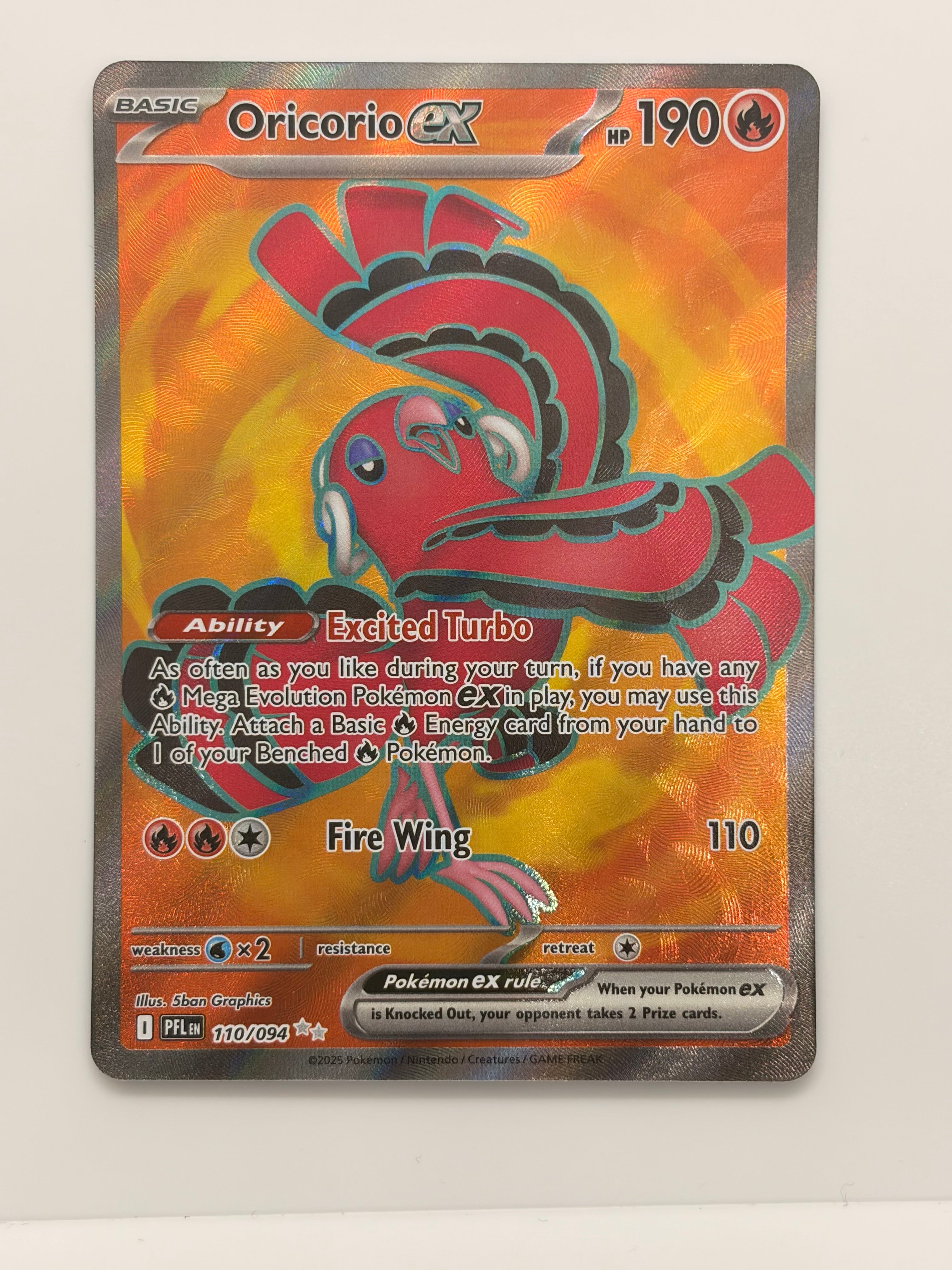 110/094 Oricorio ex - Ultra Rare