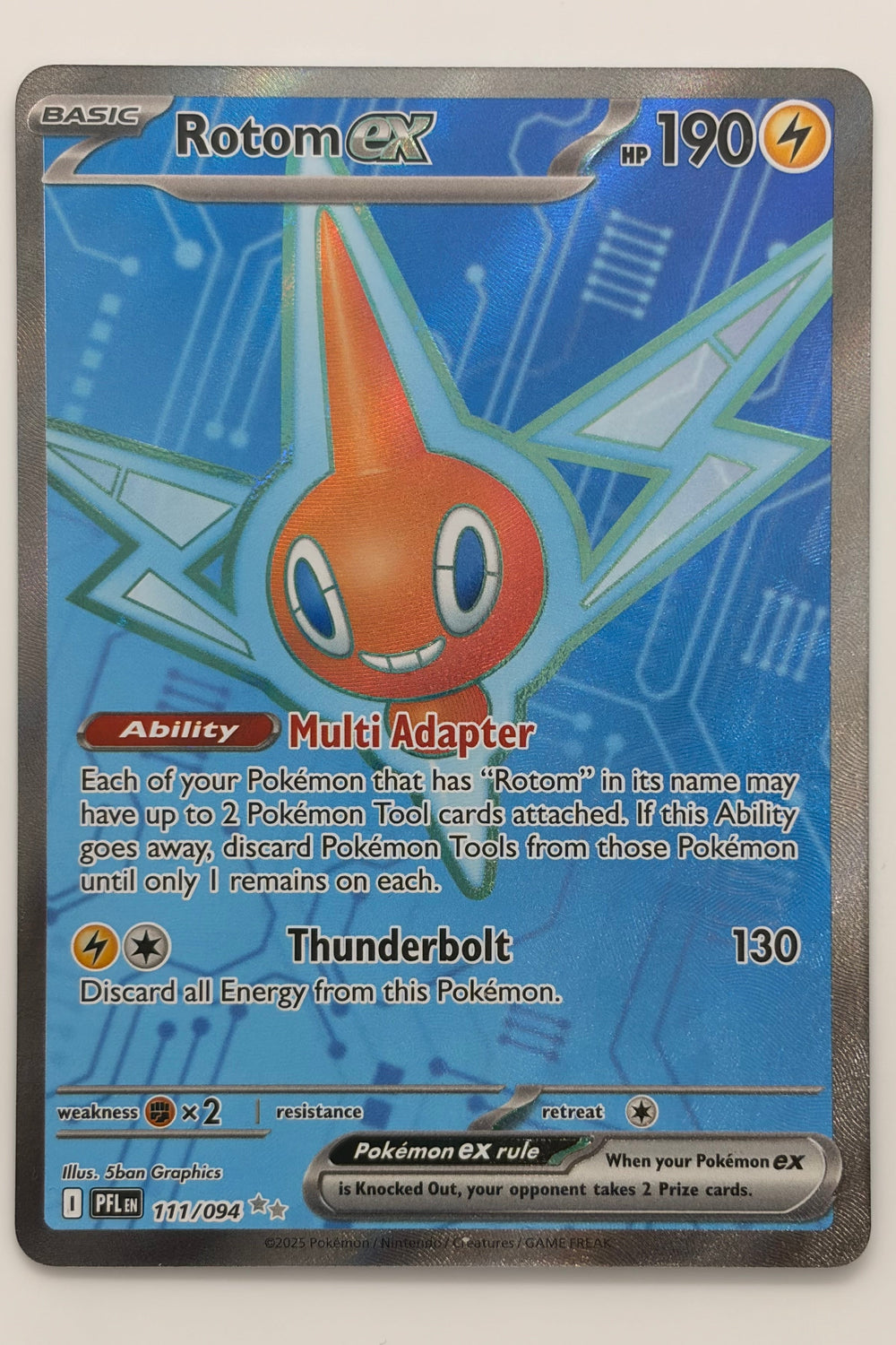 111/094 Rotom ex - Ultra Rare