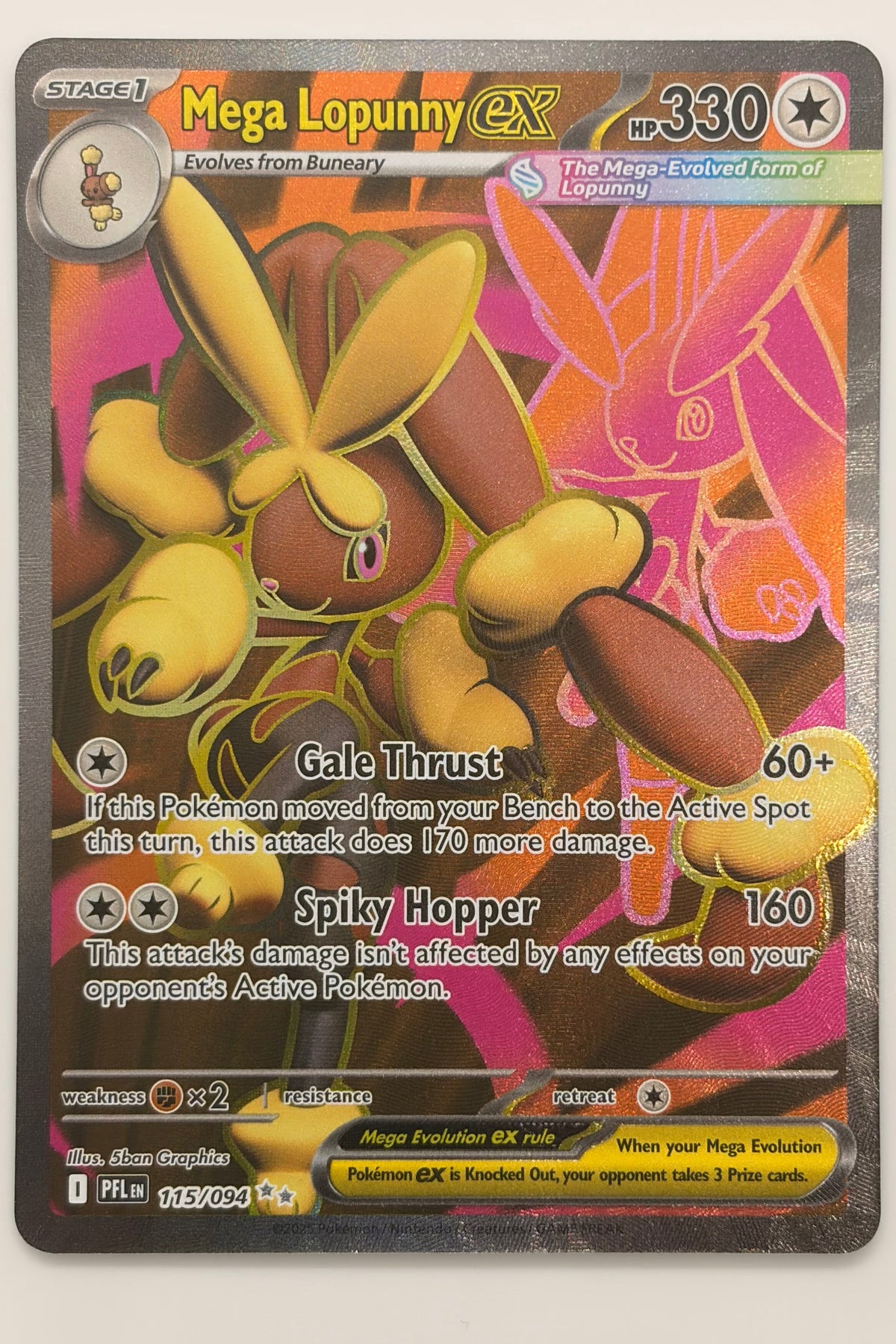 115/094 Mega Lopunny ex - Ultra Rare