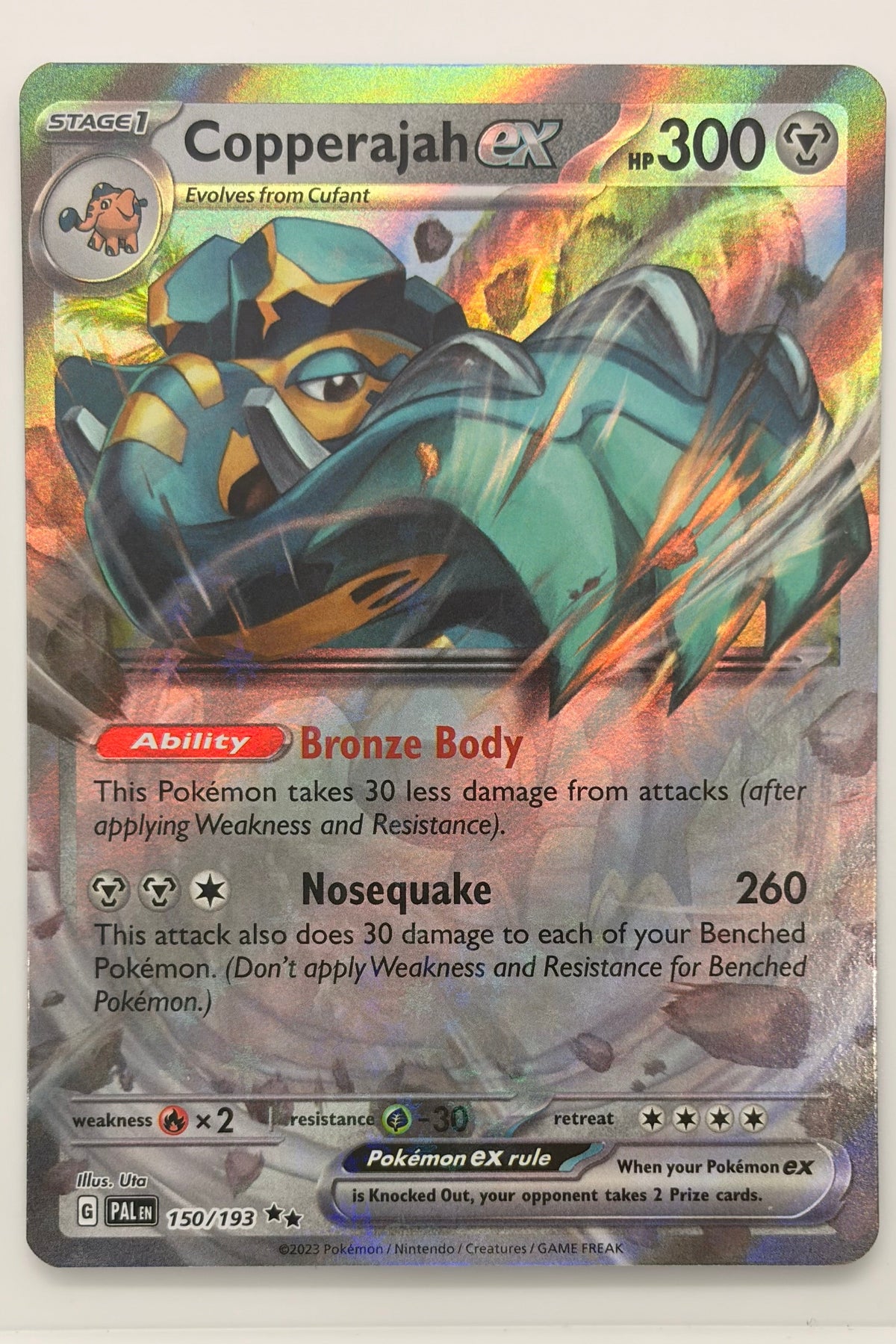 150/193 Copperajah ex - Double Rare
