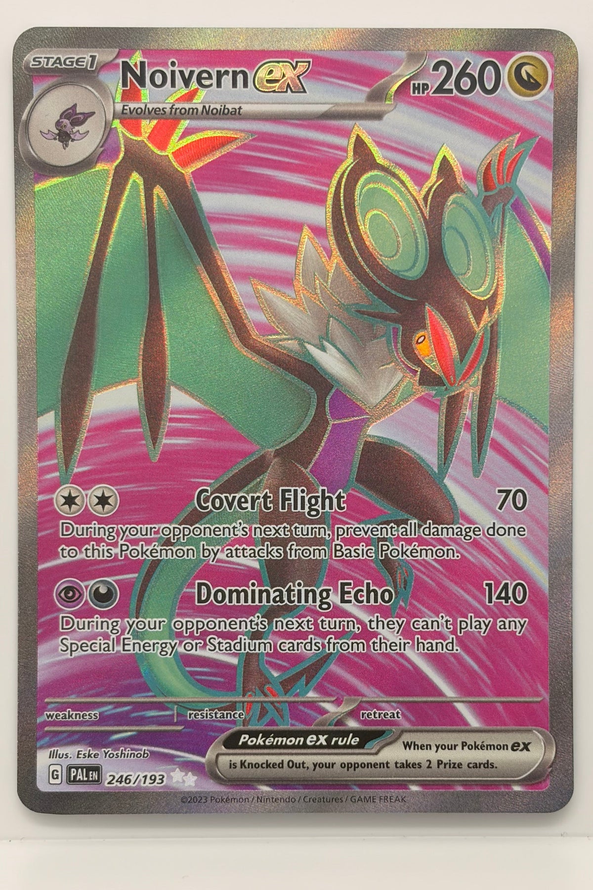 246/193 Noivern ex - Ultra Rare
