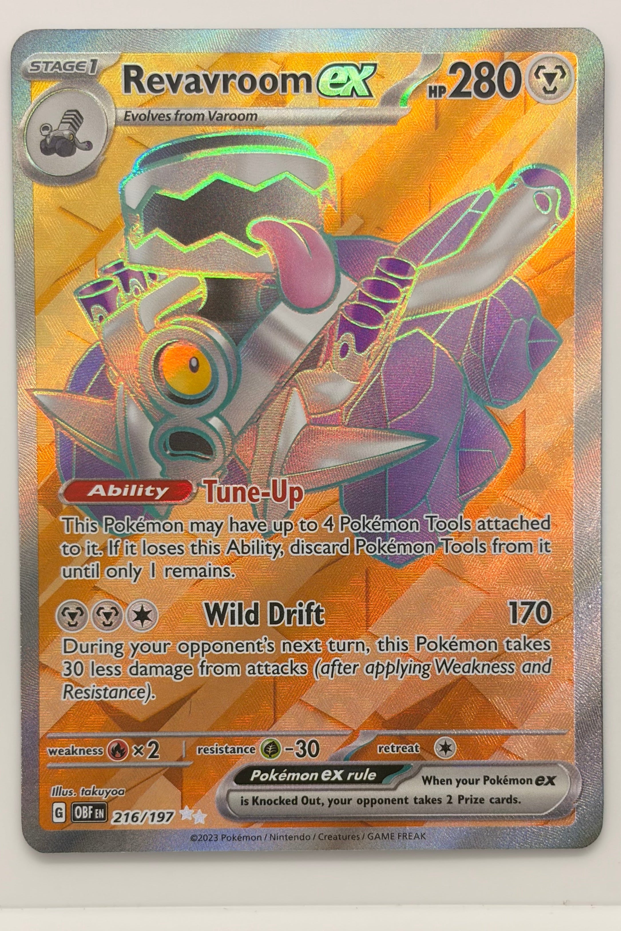 216/197 Revavroom ex - Ultra Rare
