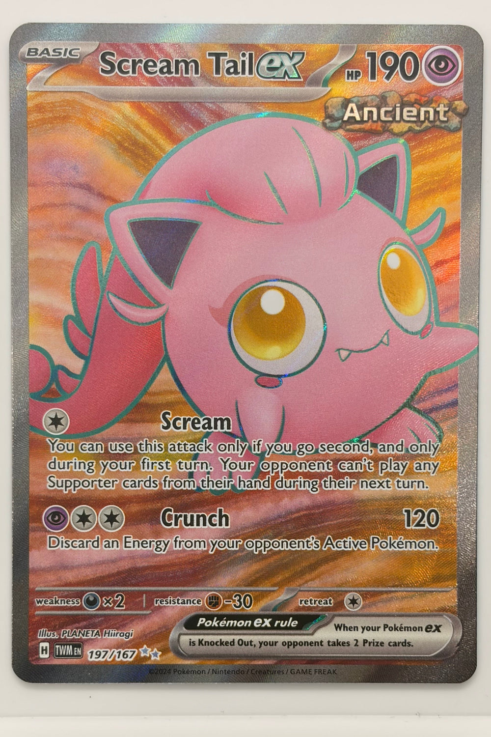 197/167 Scream Tail ex - Ultra Rare