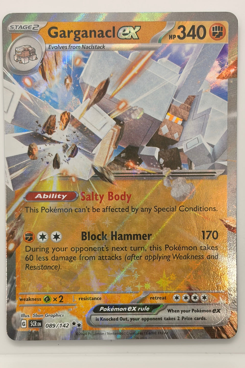 089/142 Garganacl ex - Double Rare