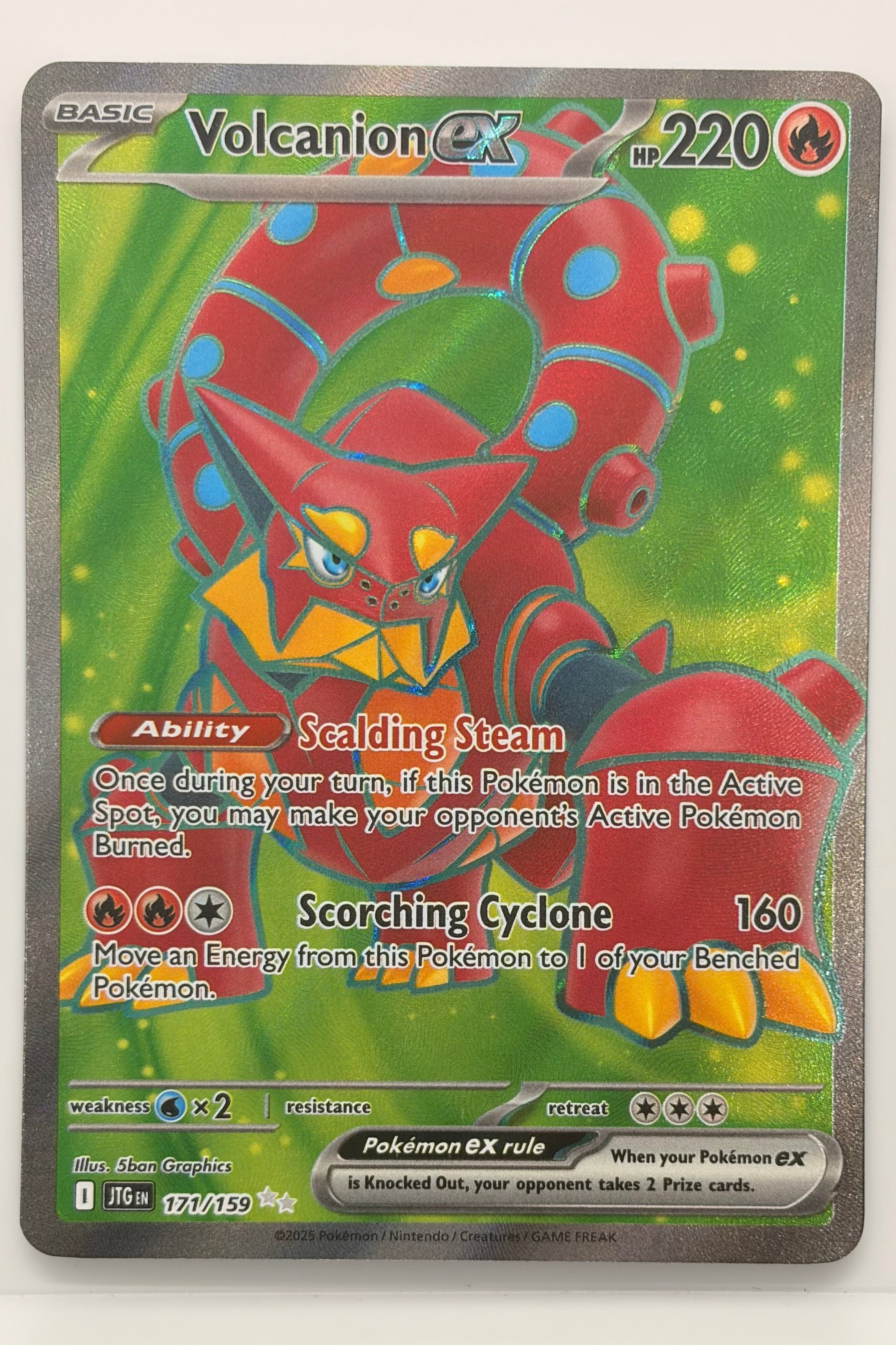 171/159 Volcanion ex - Ultra Rare