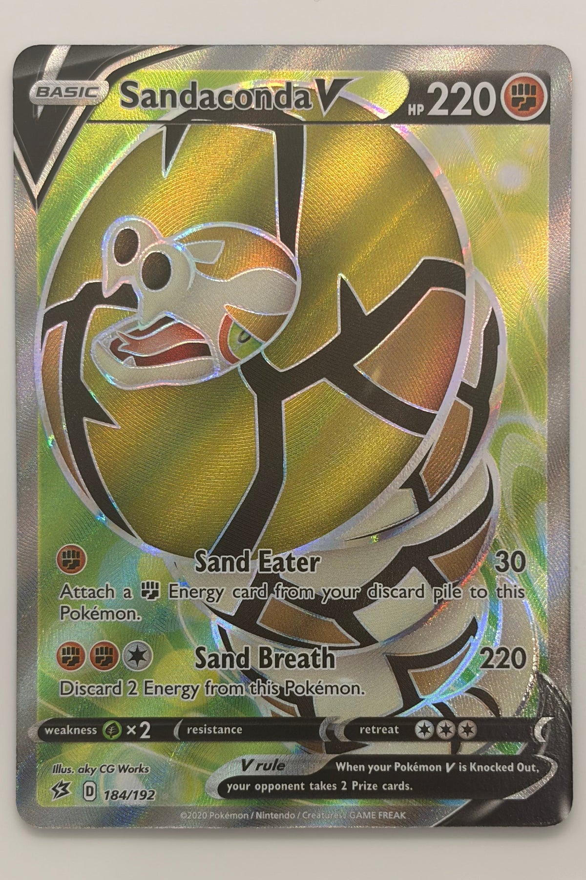 184 / 192 Sandaconda V - Ultra Rare