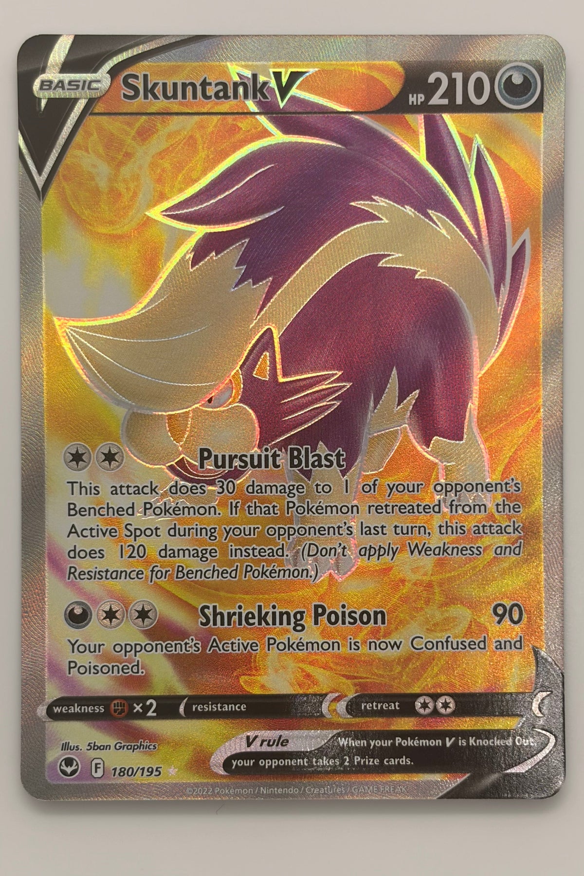 180/195 Skuntank V - Rare Ultra