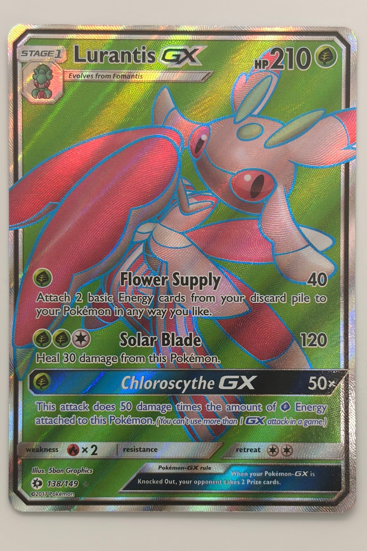 138/149 Lurantis GX (Full Art) - Ultra Rare