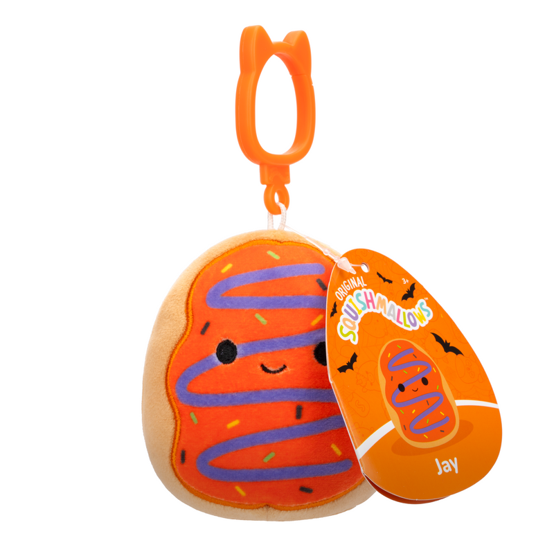 SQUISHMALLOWS 3.5" Halloween Clips Asst