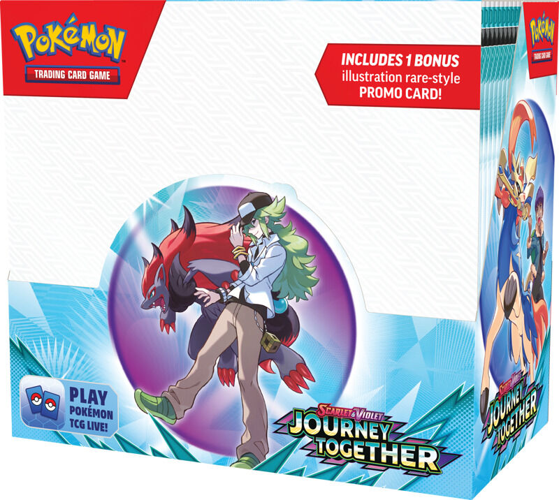 Pokemon - TCG - Journey Together Booster Box Options